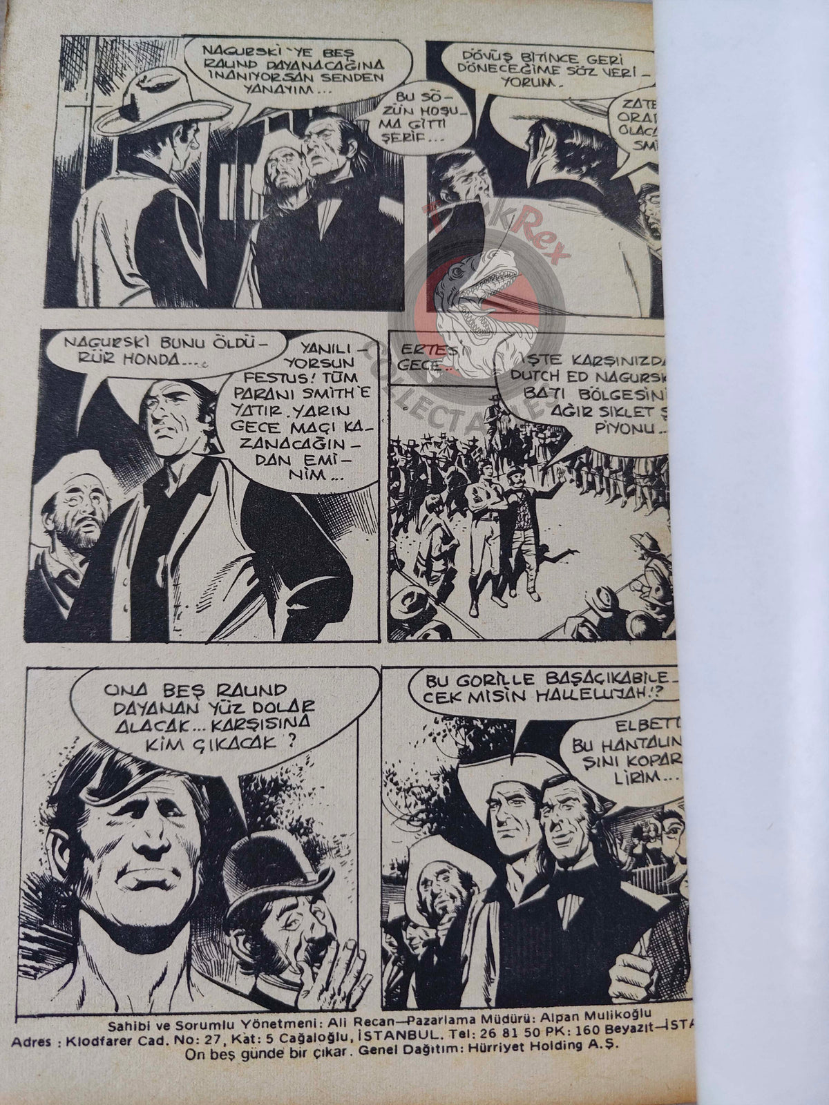 Zorro #2 1980s Turkish Comic Turkey Il Segno di Zorro Hondo Gigante #1