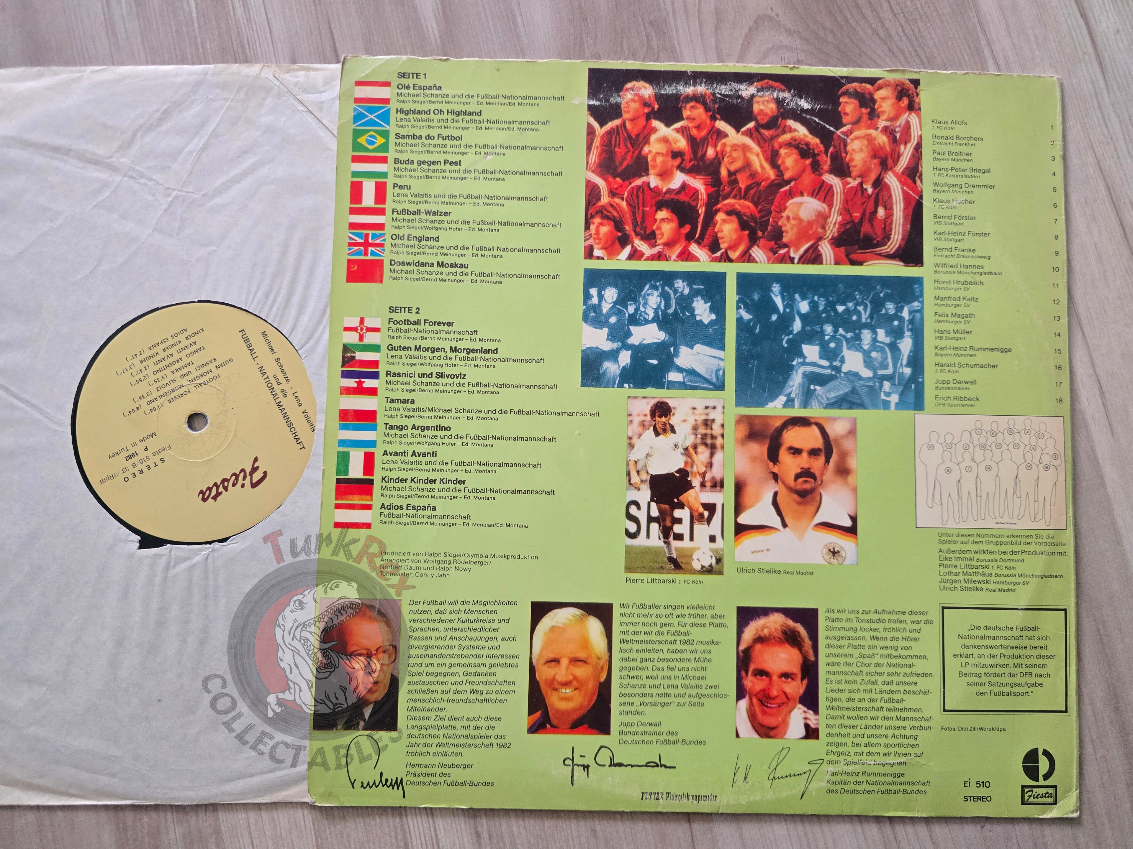 World Cup 1982 Michael Schanze – Ole Espana Turkish Pressing Vinyl Turkey Edition