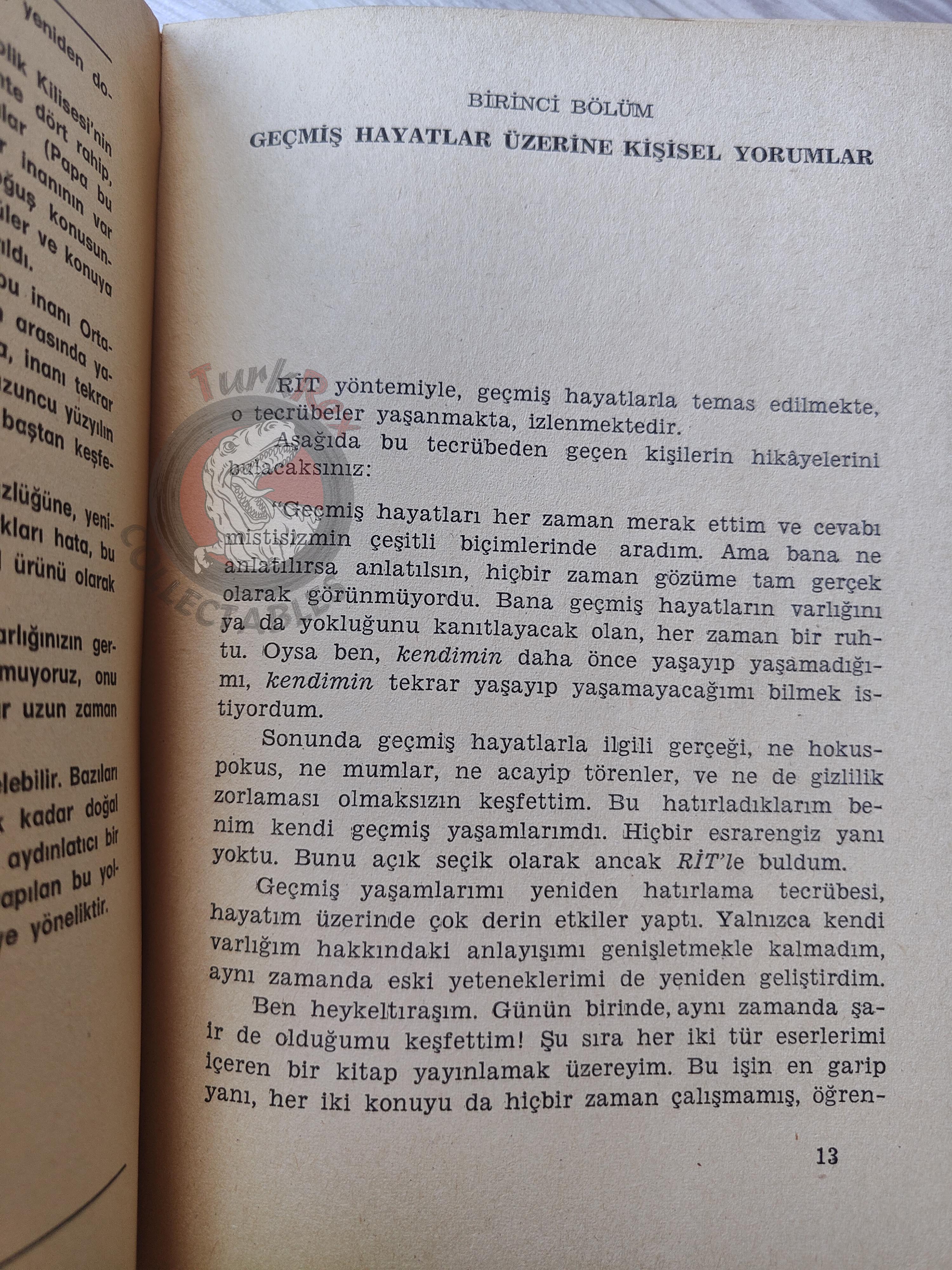 L. Ron Hubbard – Have You Lived Before This Life? 1982 1st Turkish Book Turkey