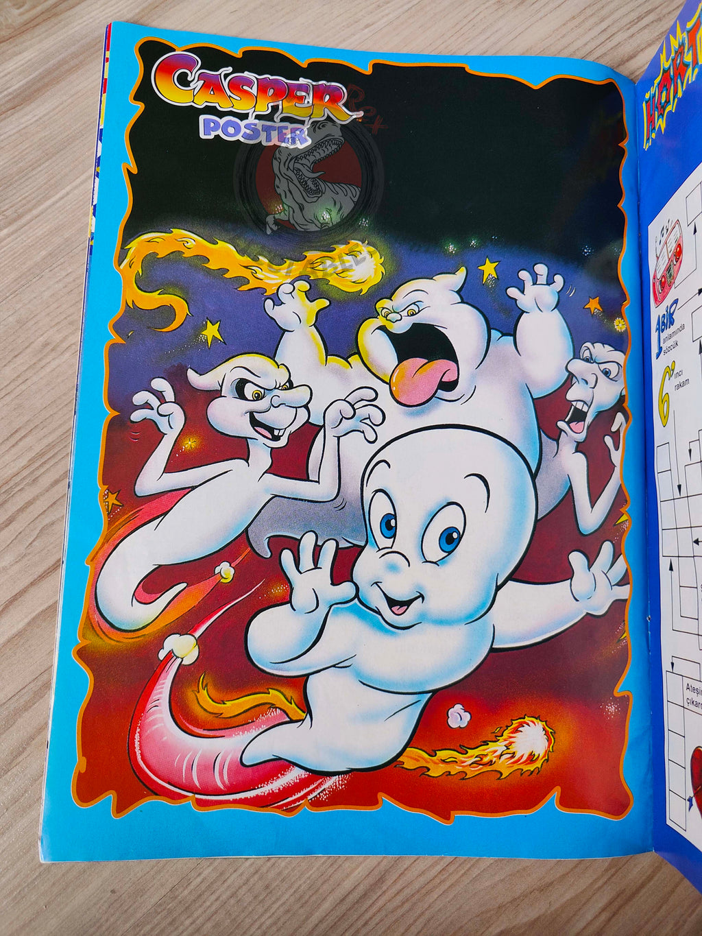 Casper the Friendly Ghost Magazine – Issue #28 1997 Turkish Comic Turkey