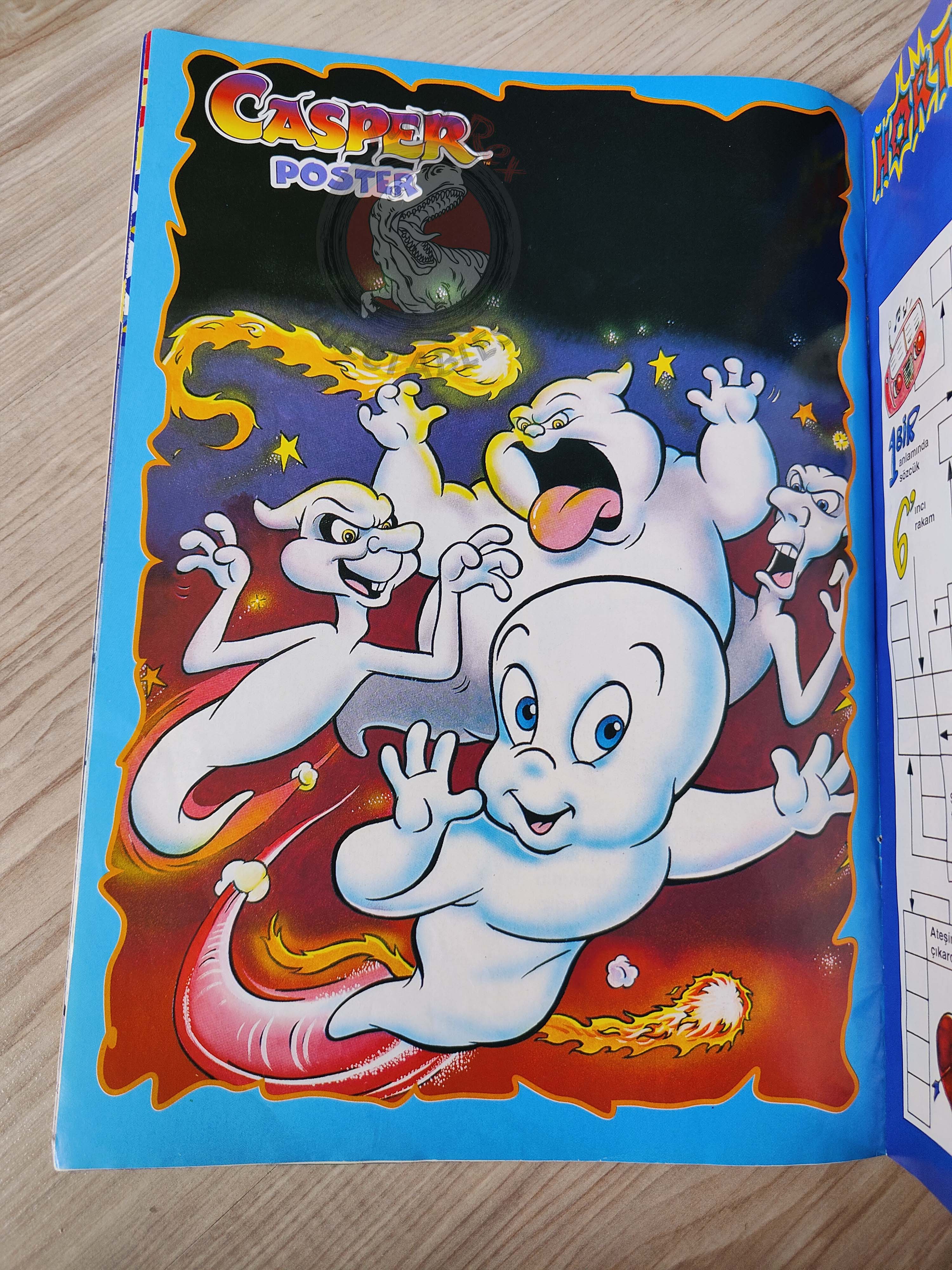 Casper the Friendly Ghost Magazine – Issue #28 1997 Turkish Comic Turkey