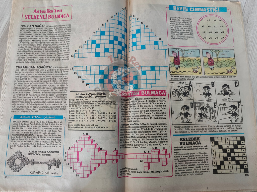 Asterix – Asterix in Spain early 90s Turkish Edition Comic Turkey