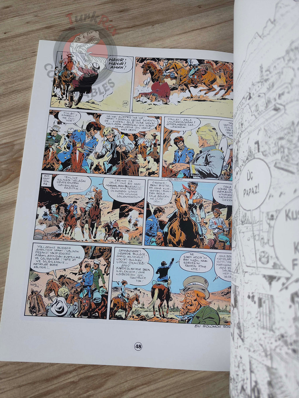 Blueberry #4 – Mission to Mexico 2003 1st Edition Turkish Comic Turkey