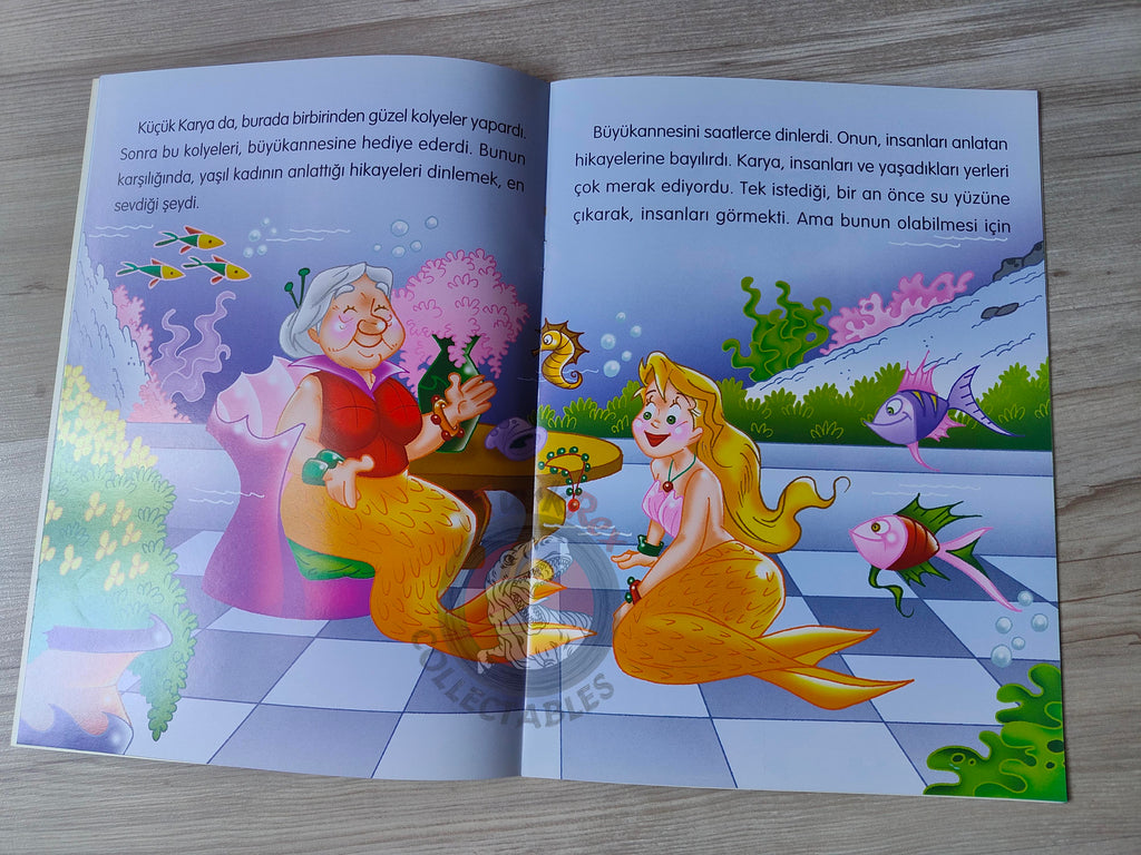 Hans Christian Andersen – The Little Mermaid 2003 Turkish Book Turkey Illustrated 1