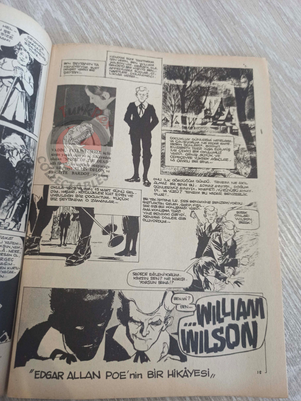 Vampirella #3 1976 Turkish Comic Turkey Warren Publishing cover #49 Dracula