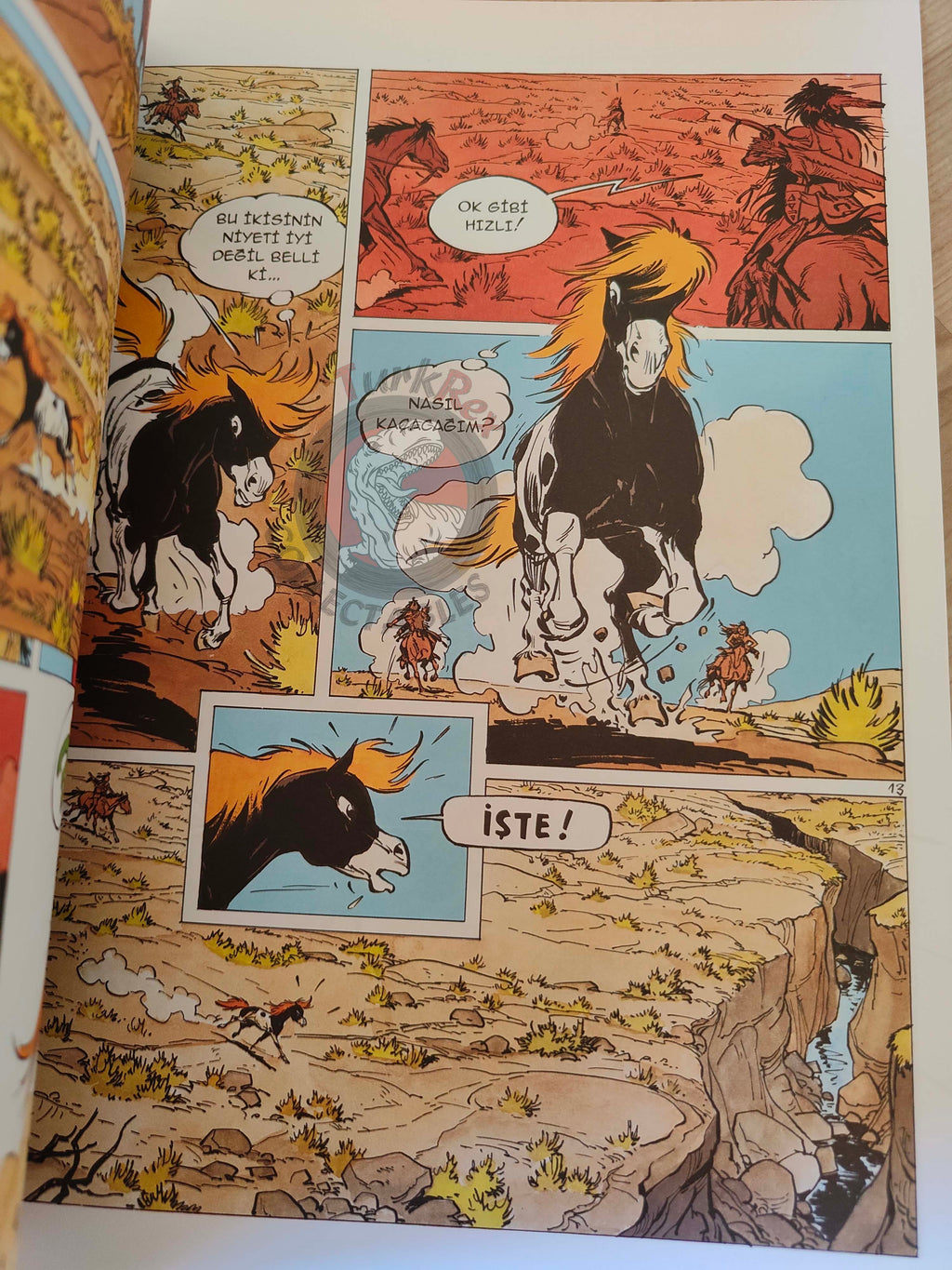 Yakari #10 Le Secret De Petit Tonnerre Turkish Comic Turkey Derib + Job