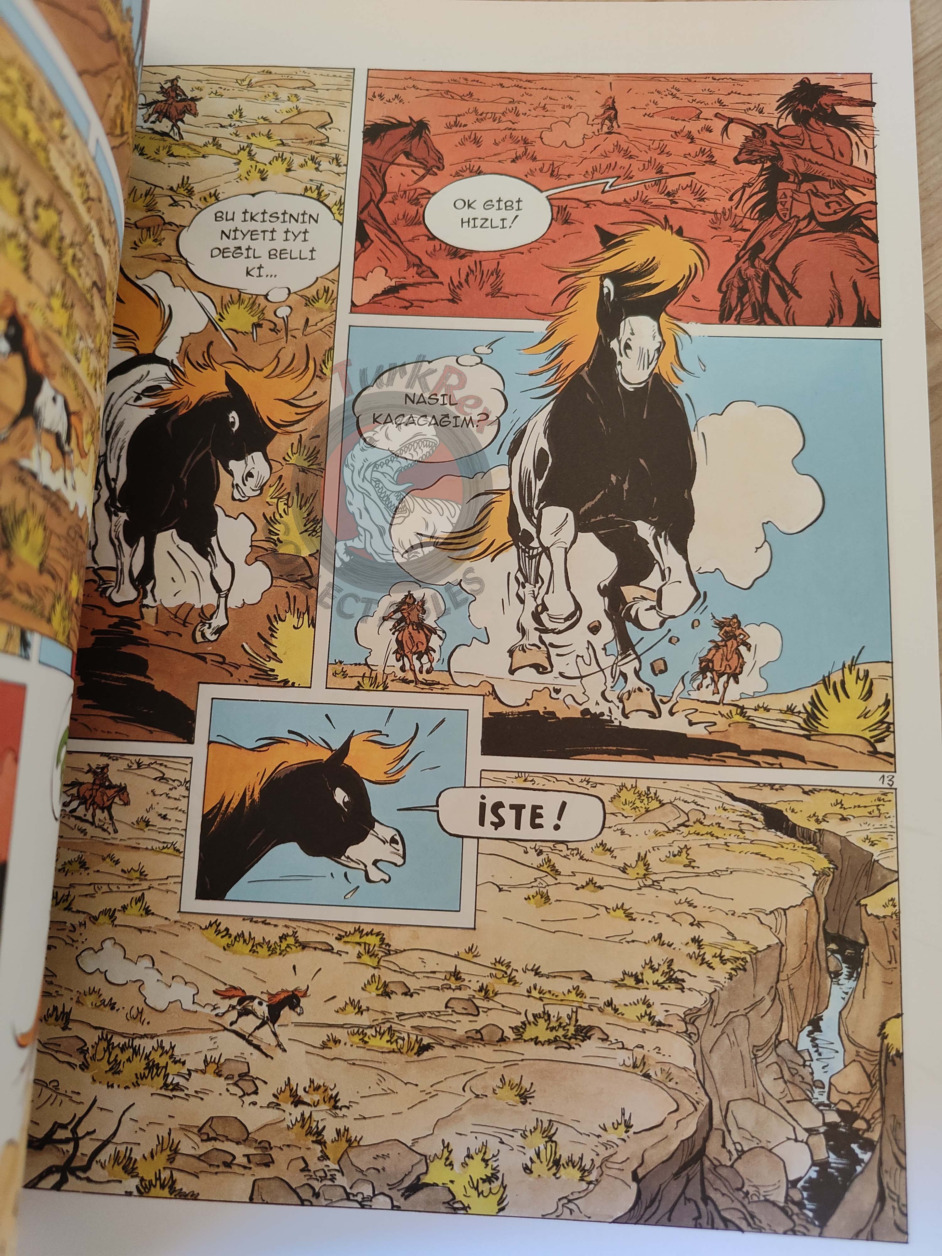 Yakari #10 Le Secret De Petit Tonnerre Turkish Comic Turkey Derib + Job