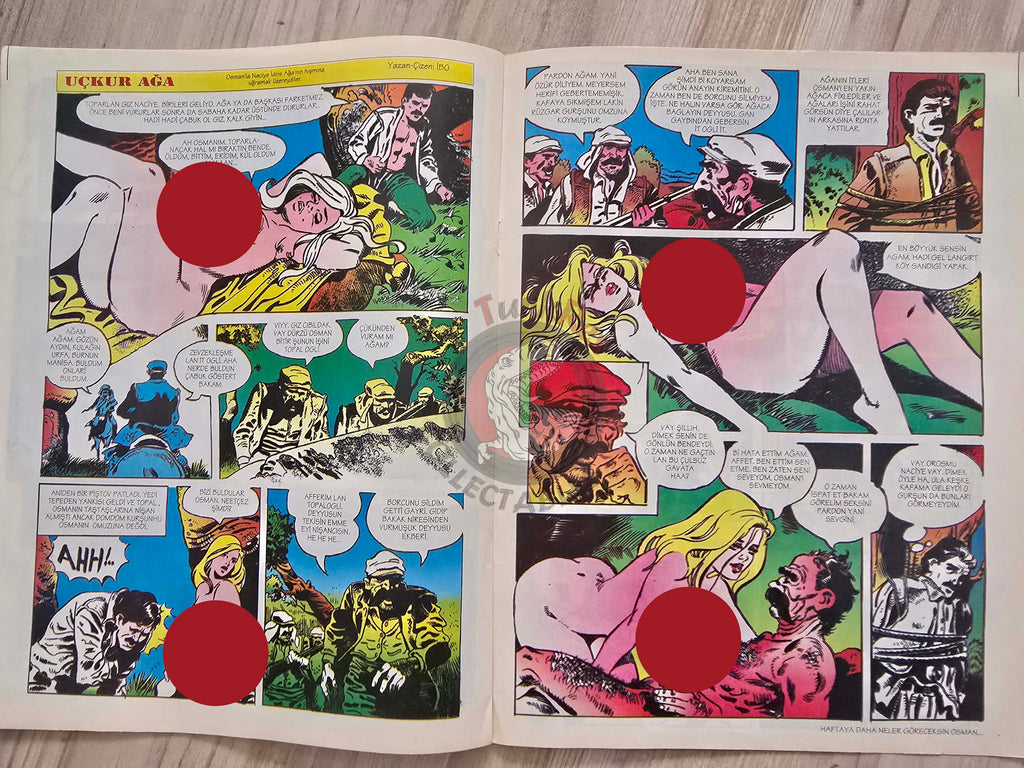 Eroskop #12 1993 Turkish Comic Turkey Erotic Mag Fuckerminator Terminator