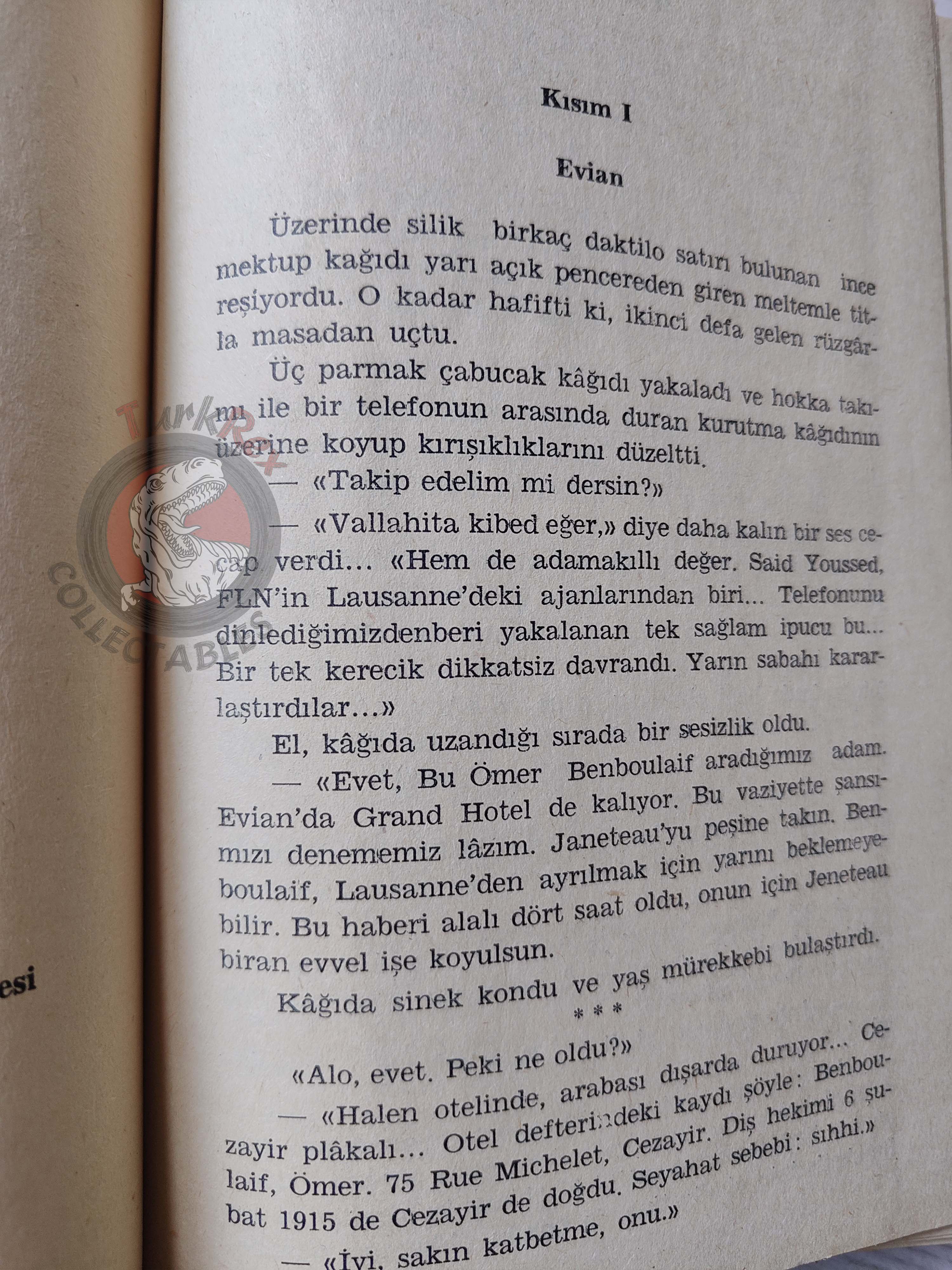Cecil Saint-Laurent – Chérie, fais-moi peur / Bernadette 1965 1st HC/DJ Turkish Book Turkey