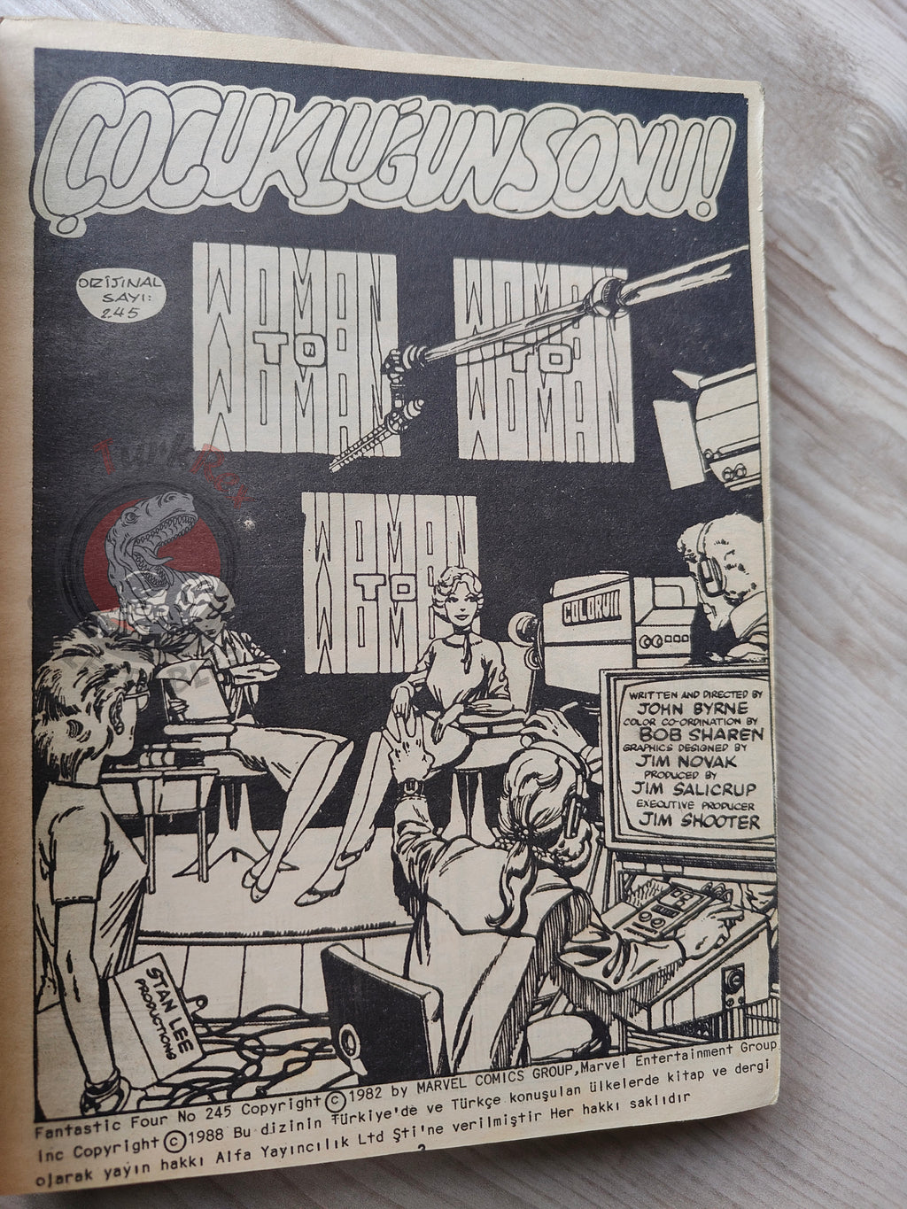 Fantastic Four Special Issue 1989 Turkish Comic Turkey #245 - #258
