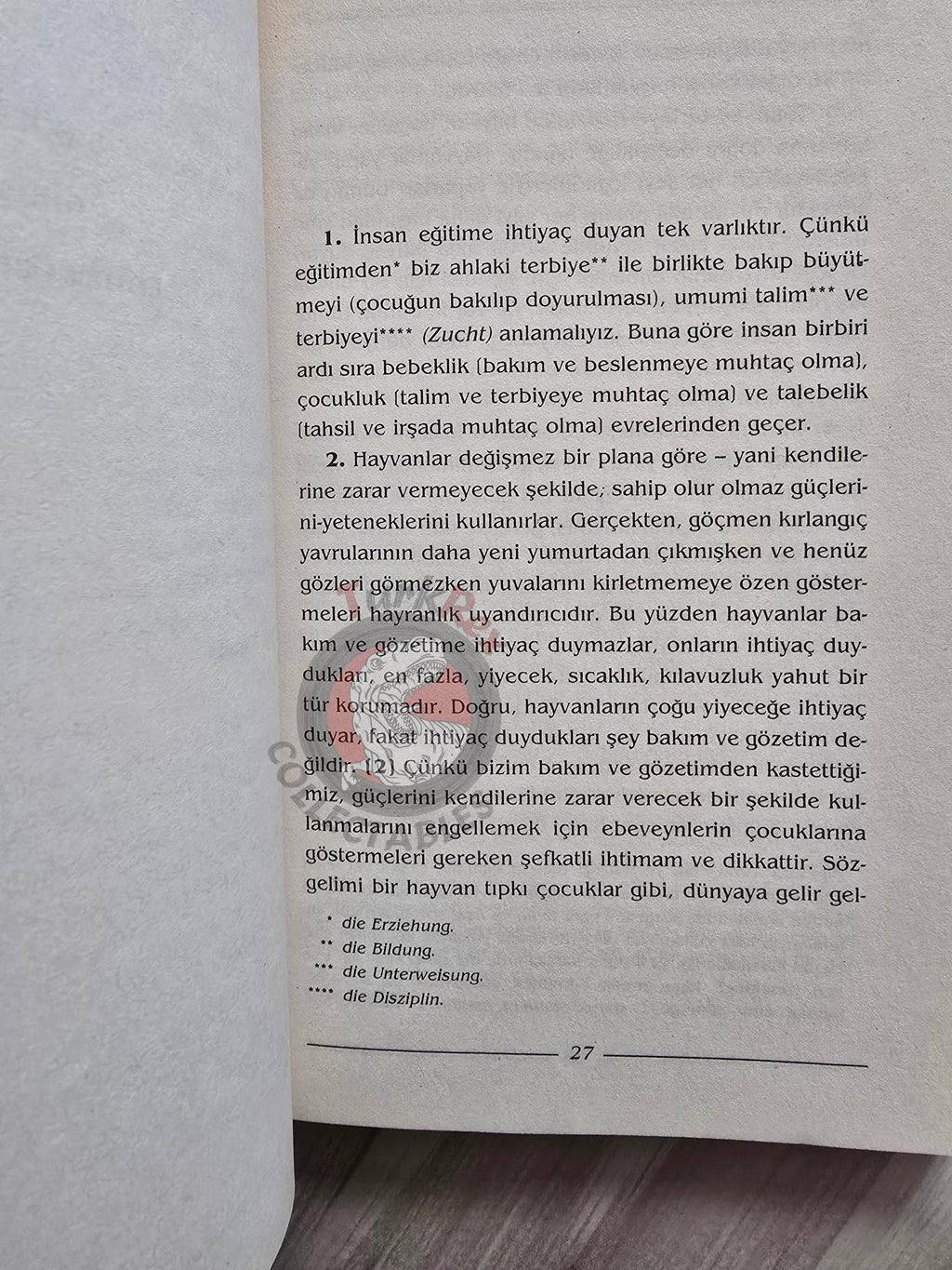 Immanuel Kant – On Education 2007 Turkish Book Turkey