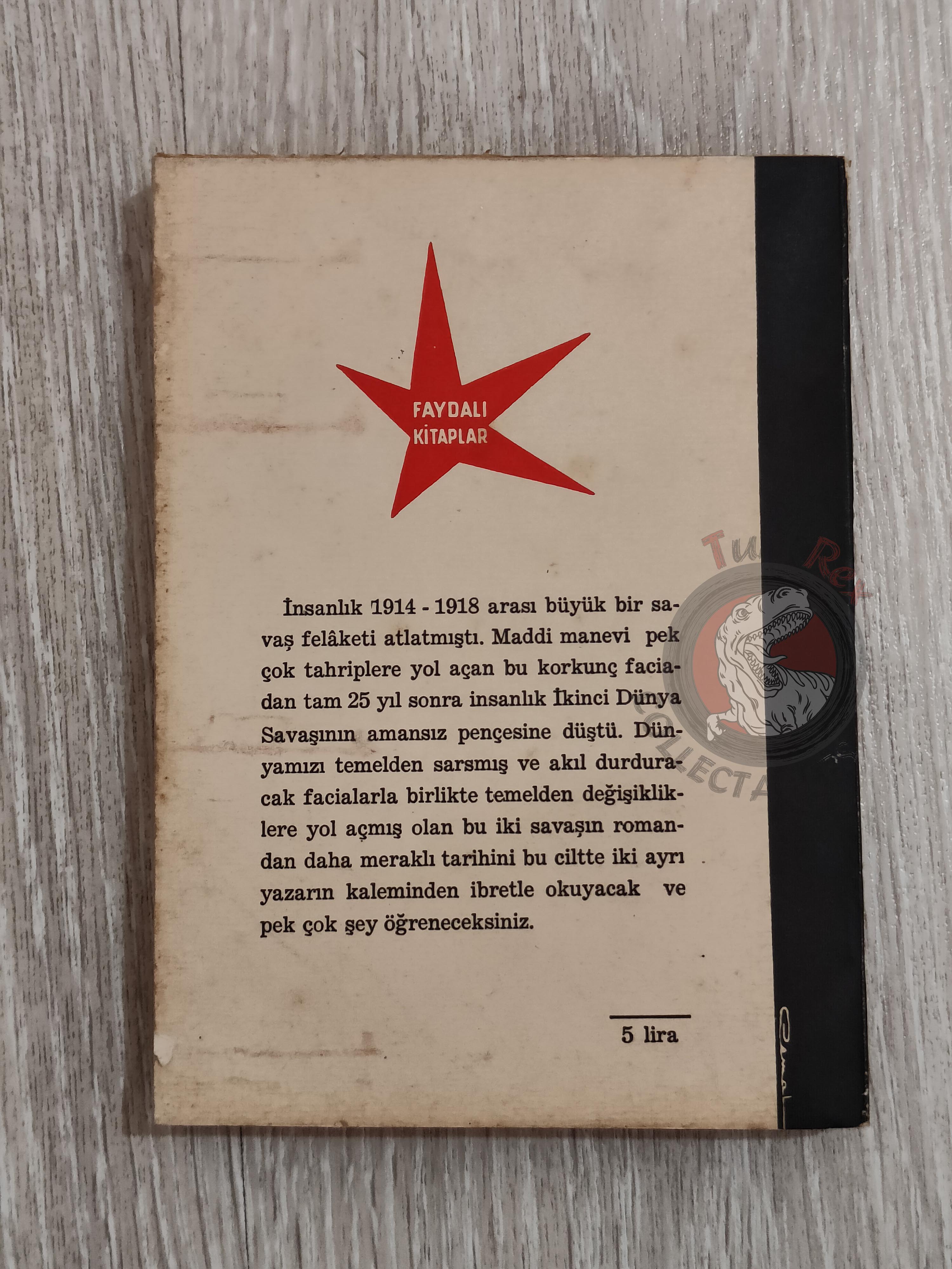 Georges Lestien & Roger Céré – The Two World Wars 1966 Turkish Book Turkey