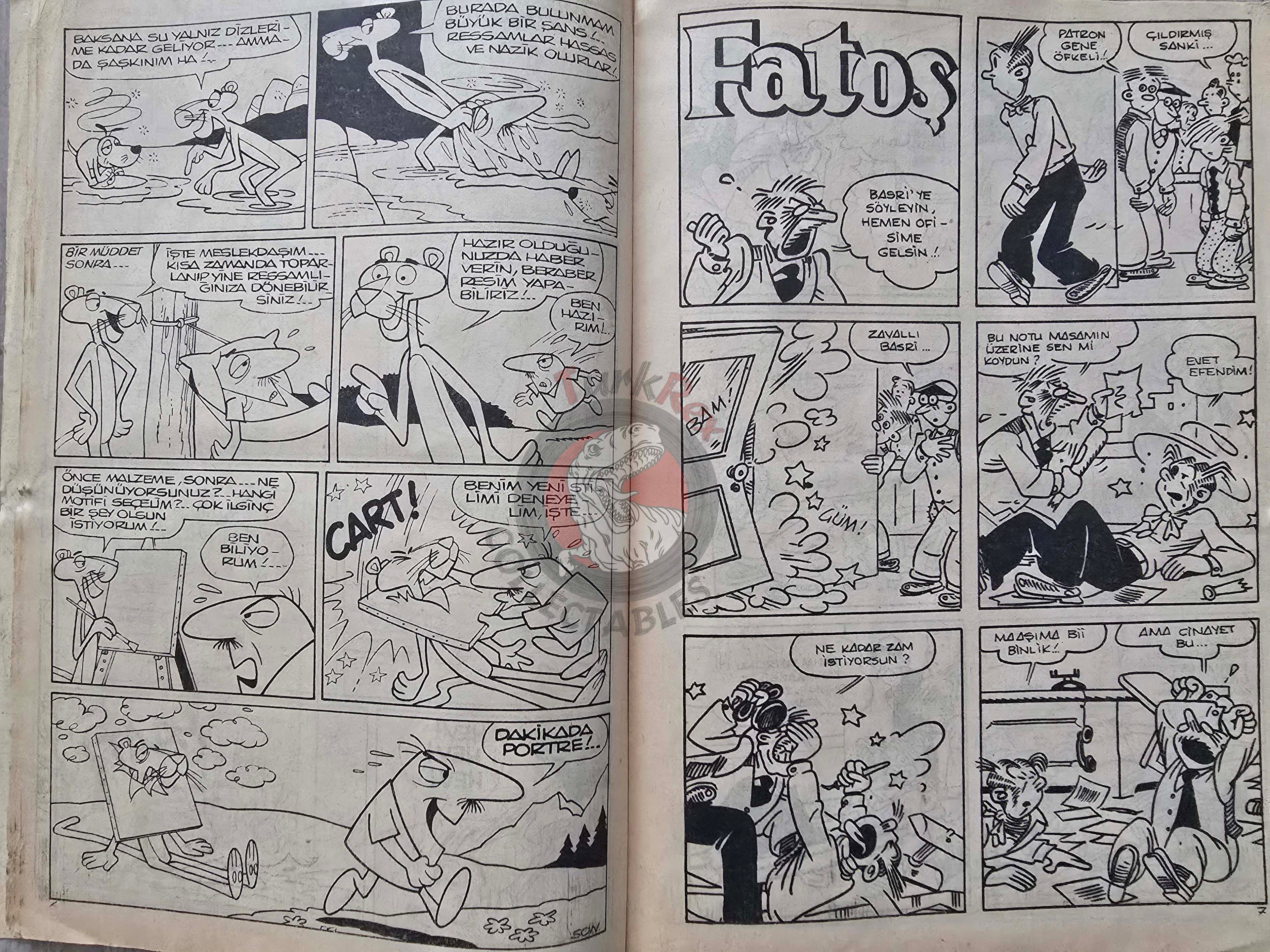 TV Heroes #22 The Jetsons Pink Panther Blondie Turkish Comic Turkey Vicky the Viking