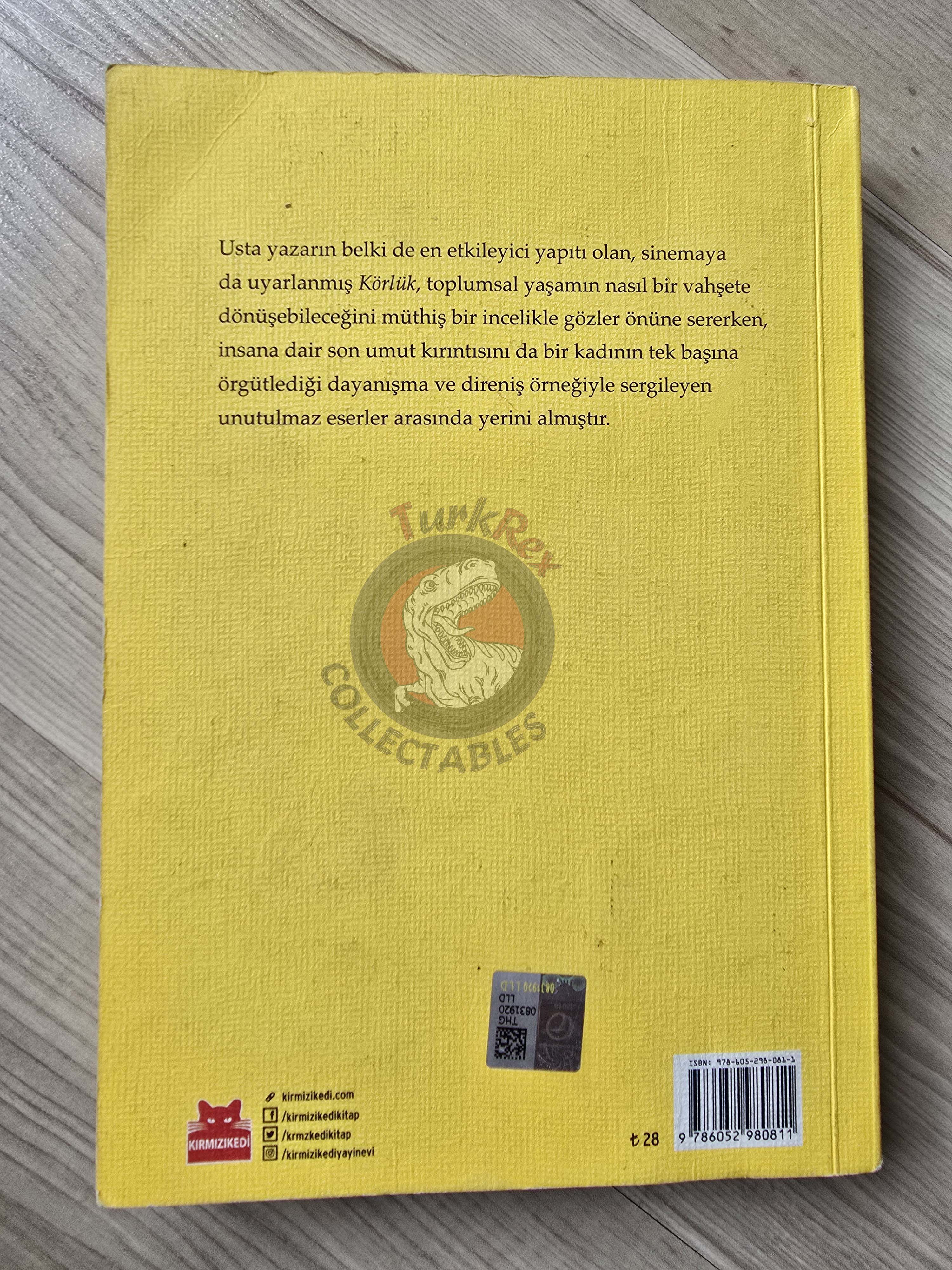 José Saramago – Blindness 2018 Turkish Book Turkey