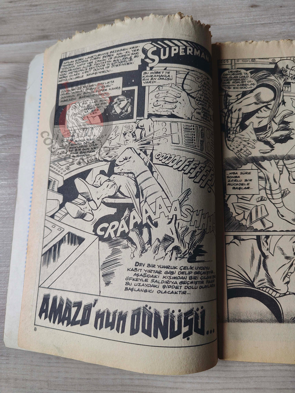 Superman #28 1980 Turkish Comic Turkey #347 Action Comics  #480 #481