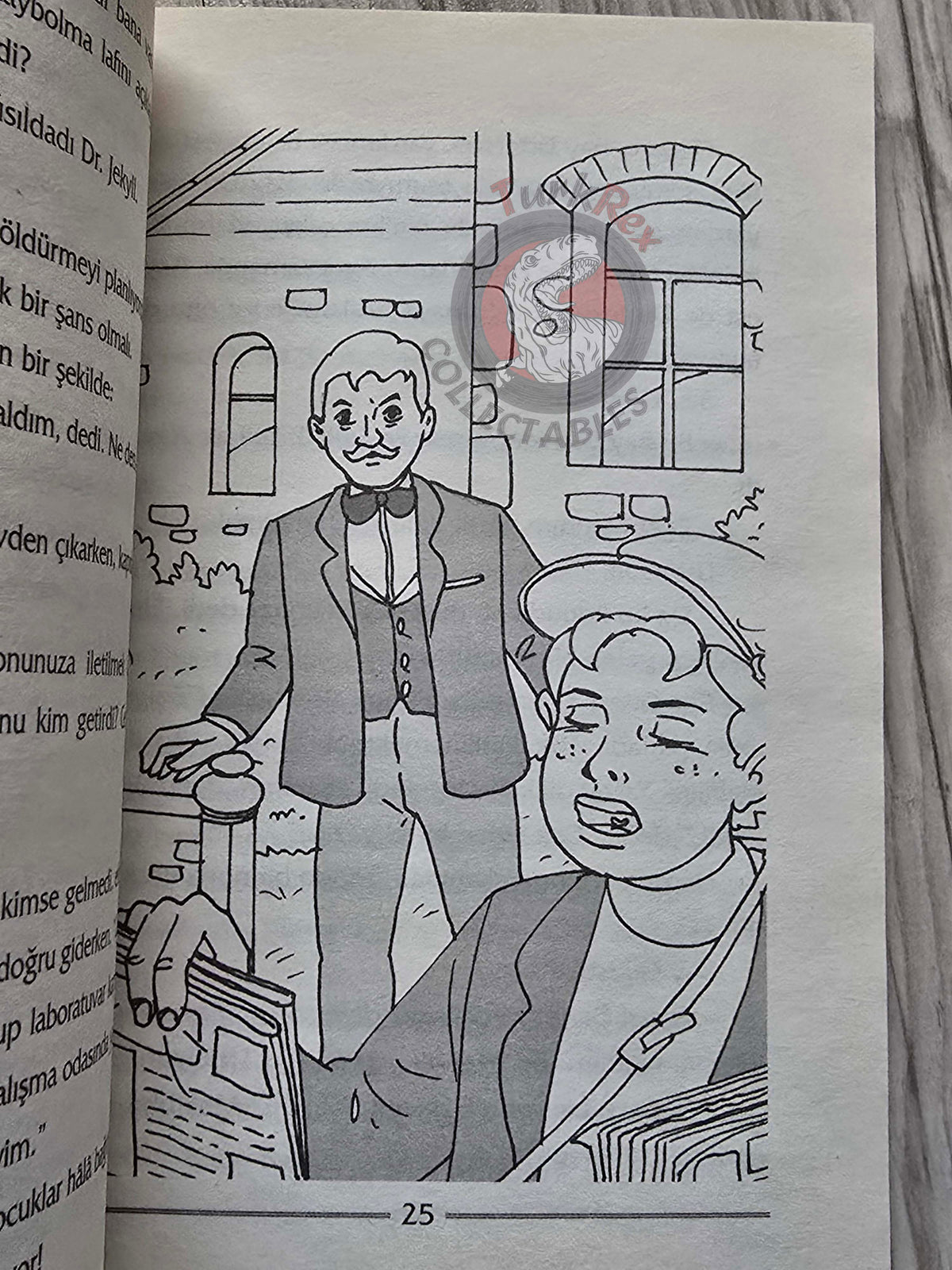 Robert Louis Stevenson – Dr Jekyll & Mr. Hyde 2004 Turkish Book Turkey Illustrated