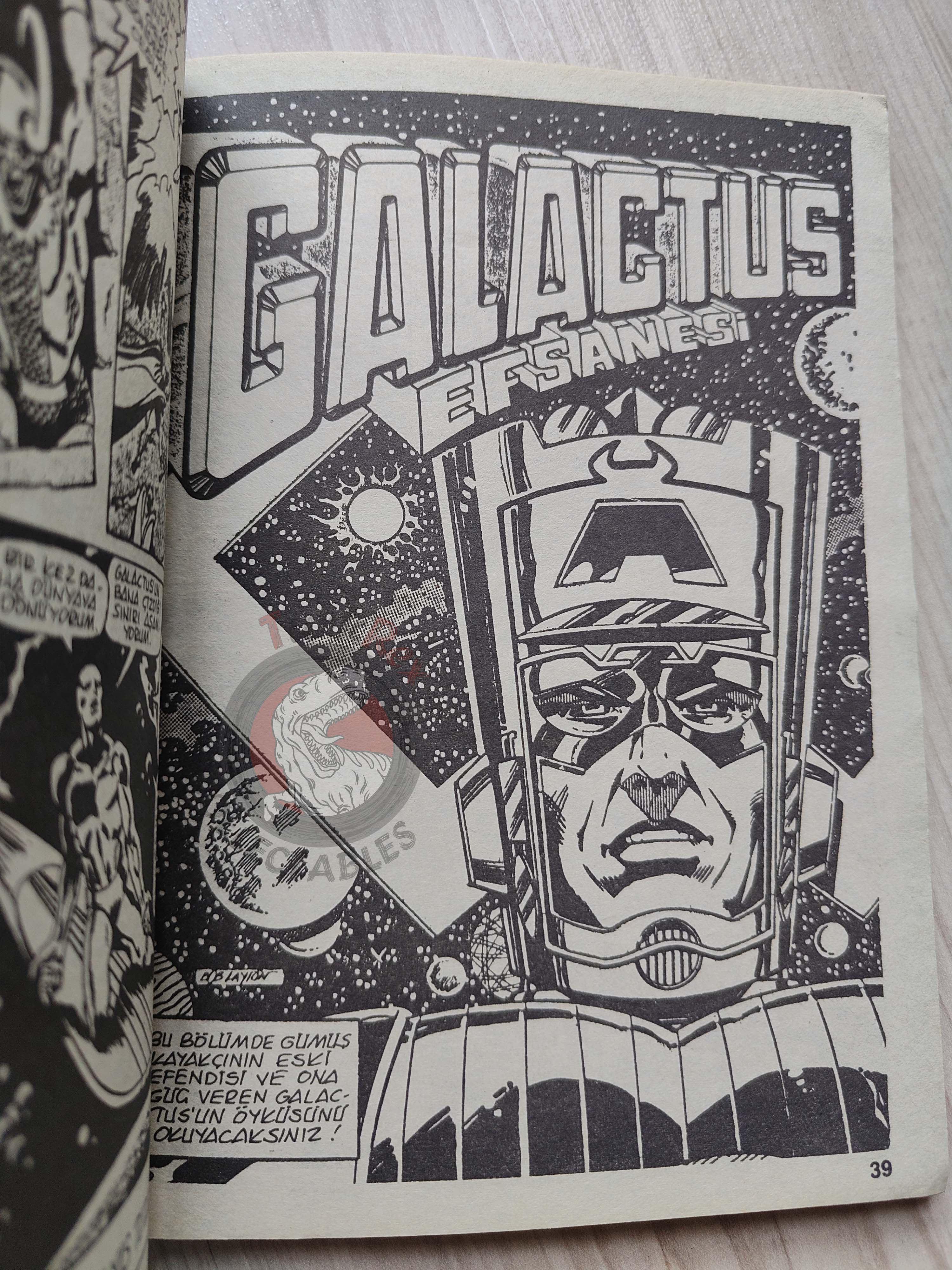 Silver Surfer Vol #2 1988 Turkish Comic Turkey #4 #5 #6  Super-Villain Classics #1