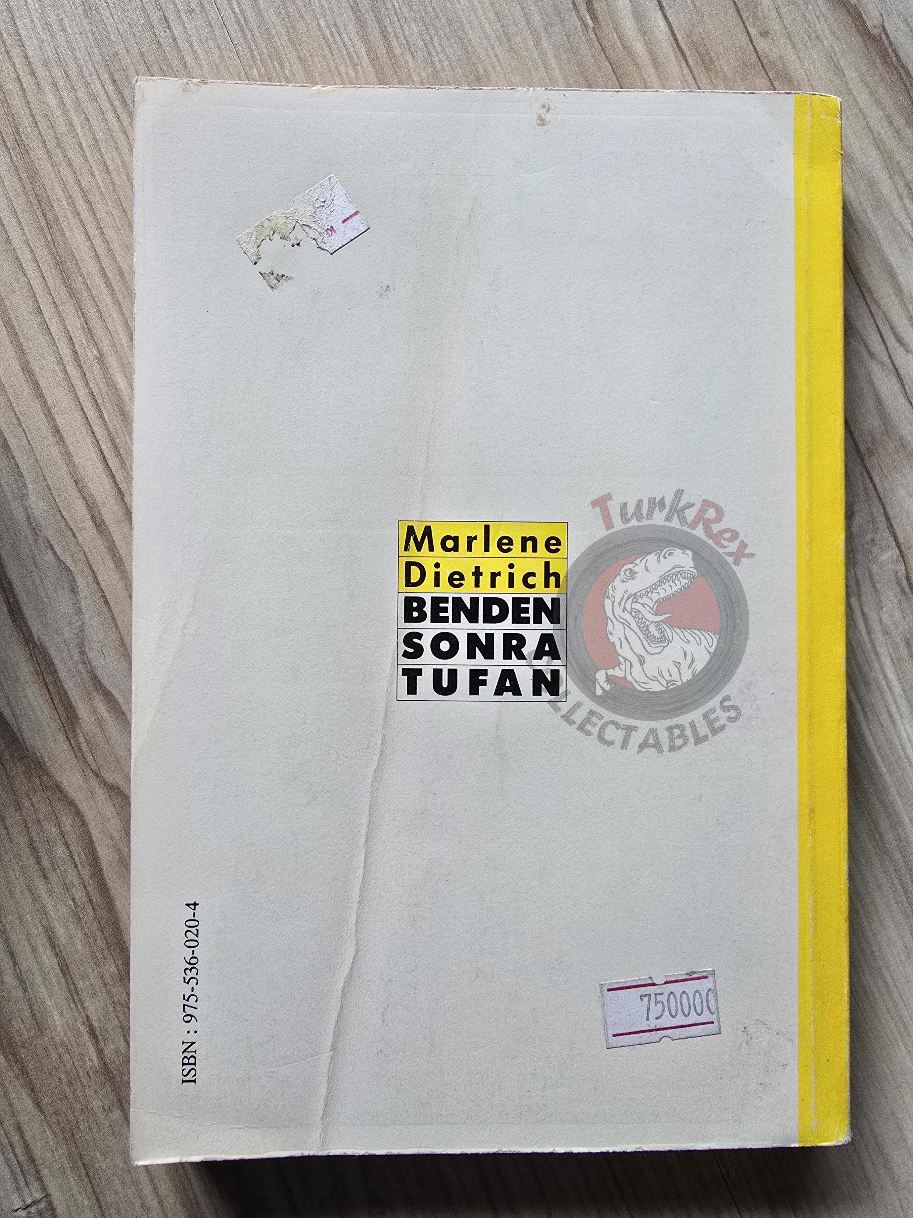Marlene Dietrich – Marlene Dietrich 1994 1st Turkish Book Turkey