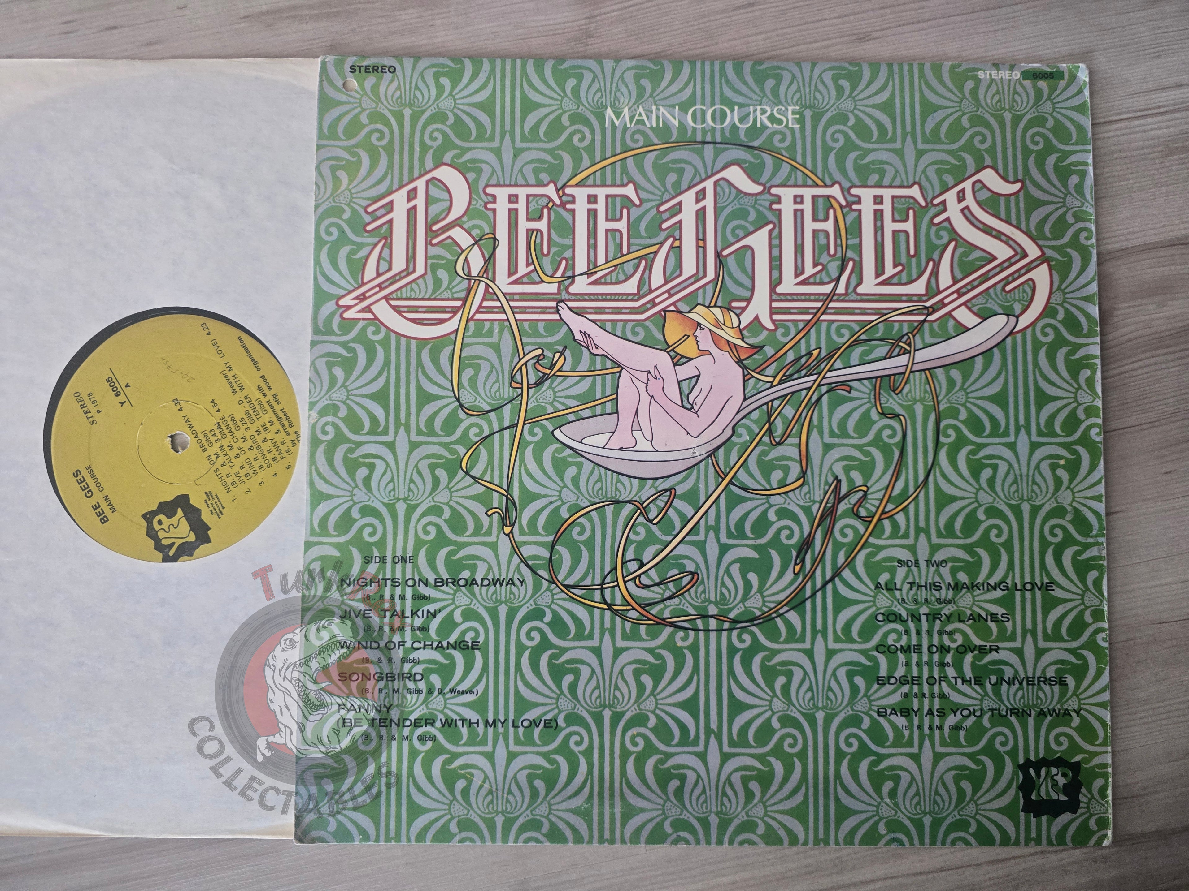 Bee Gees – Main Course Turkish Pressing Vinyl Turkey Edition