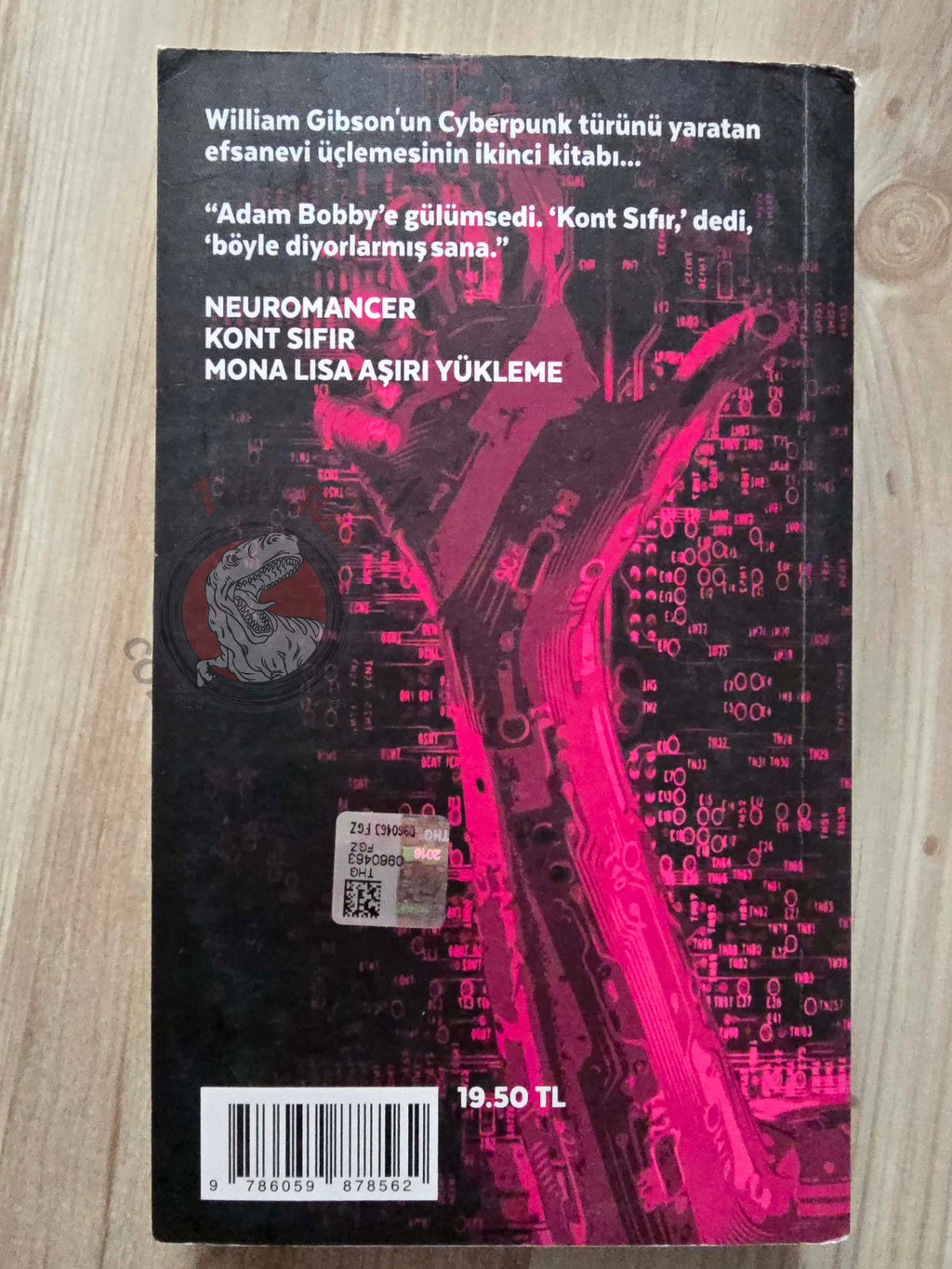 William Gibson – Count Zero 2016 Turkish Book Turkey The Neuromancer Trilogy