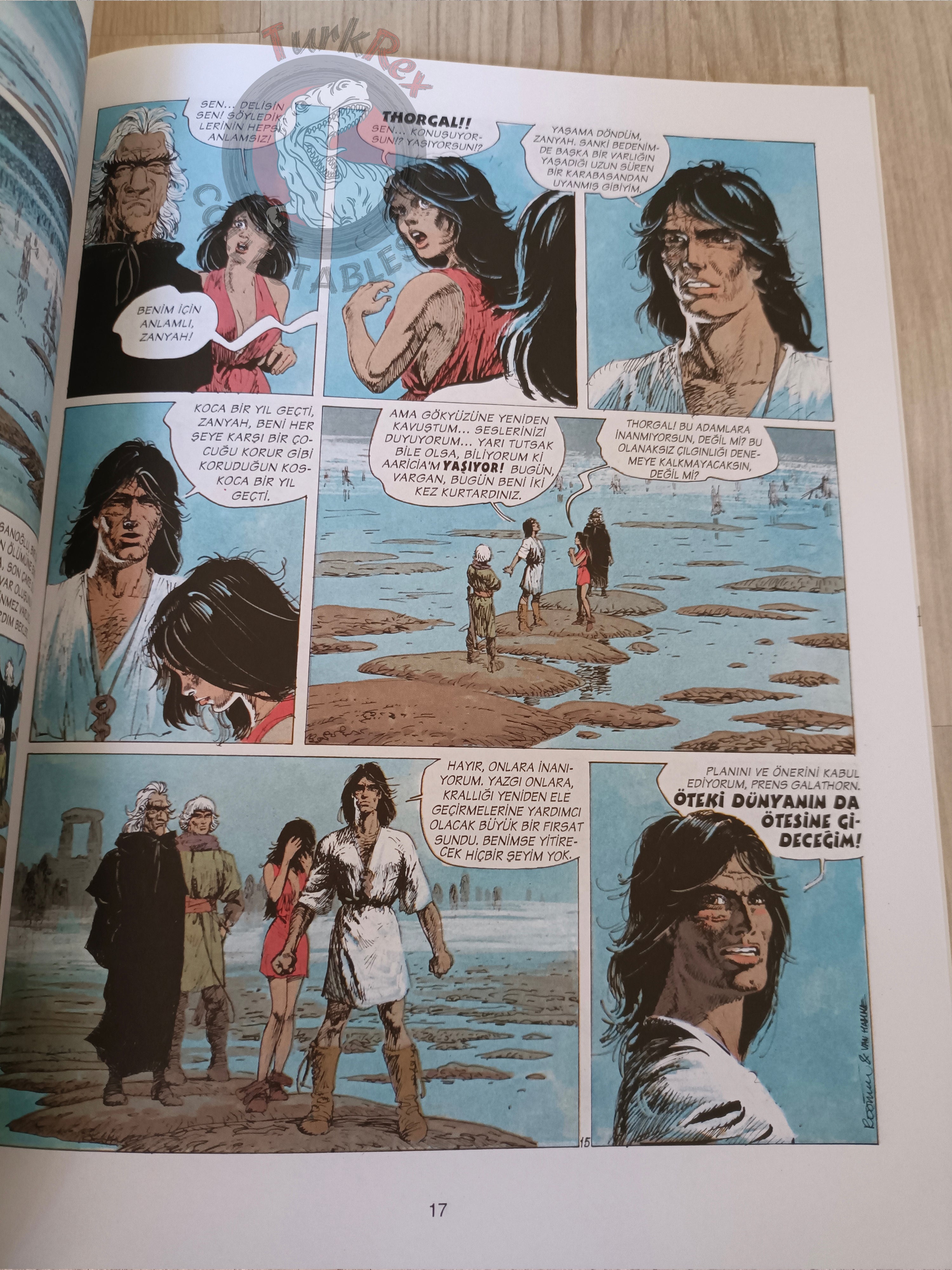 Thorgal #5 Au-delà des ombres 2003 Turkish Comic Turkey