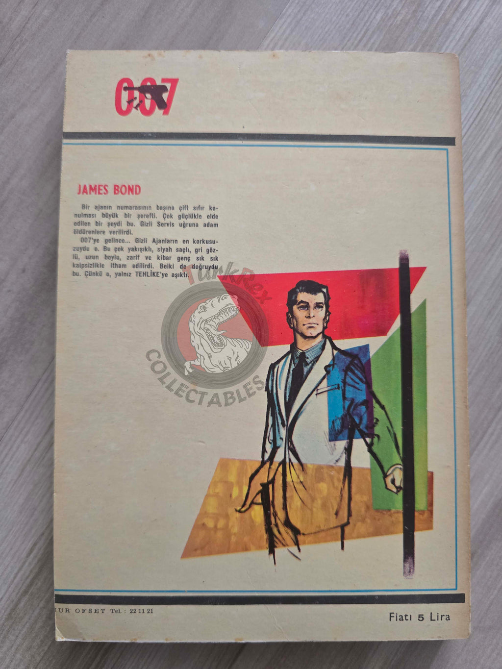 James Bond - Goldfinger 1965 Turkish Book Turkey Ian Fleming