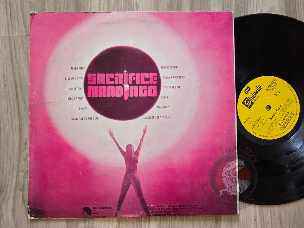Mandingo – Sacrifice Turkish Pressing Vinyl Turkey Edition