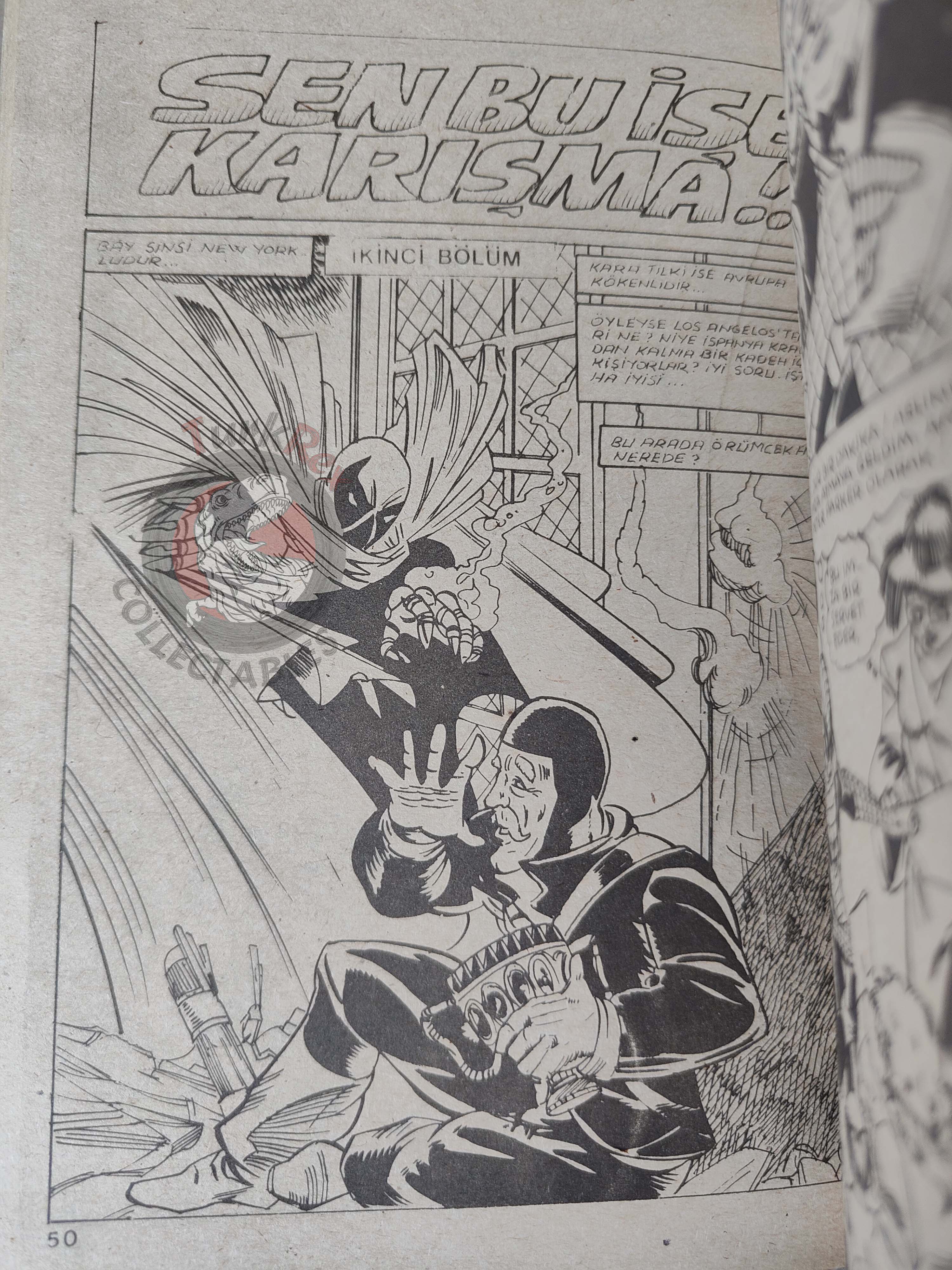 Spider-Man #110 1989 Turkish Comic Turkey Web of #45 Spectacular #143 Amazing #304 #305