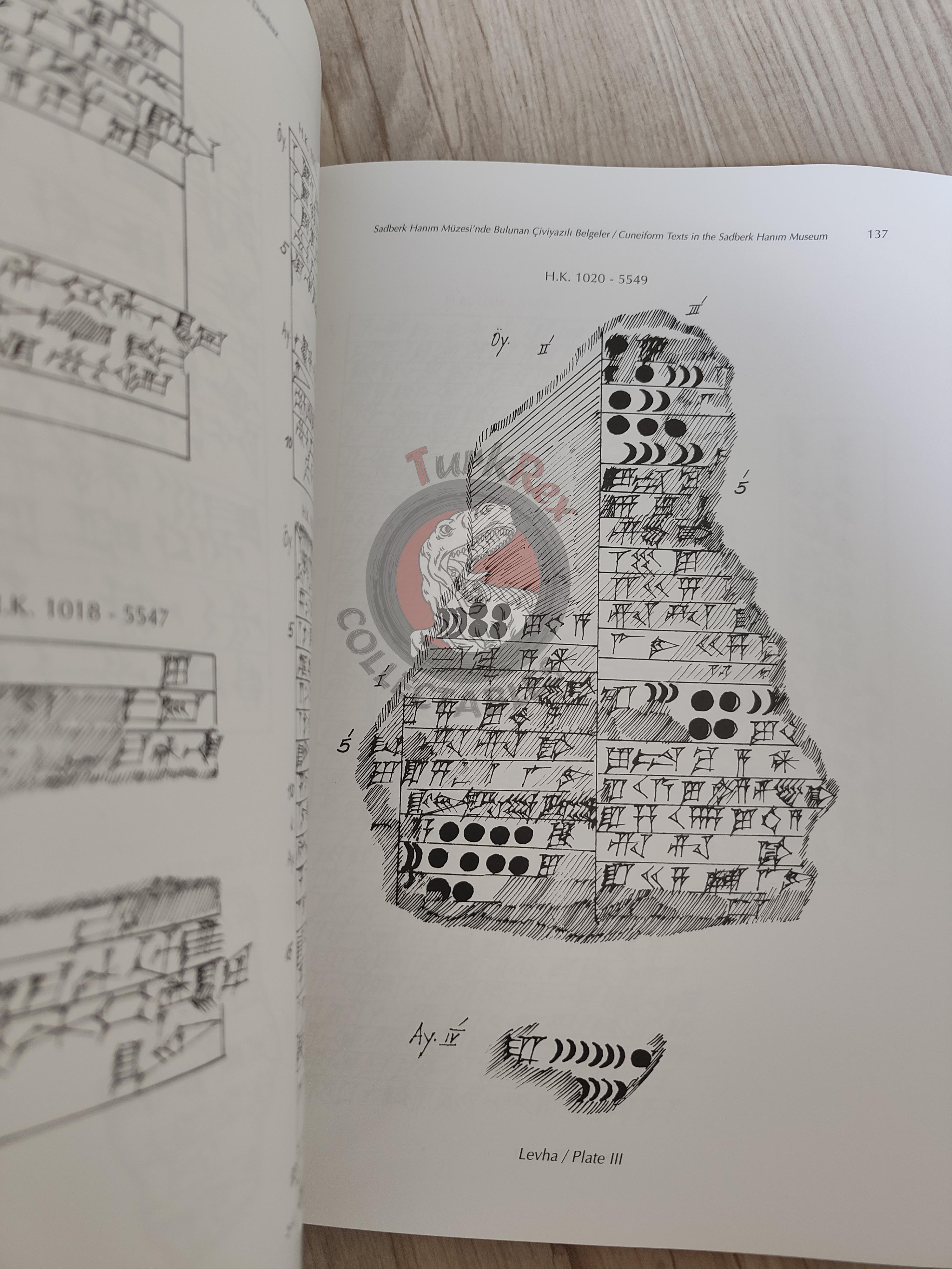 Cuneiform Texts in the Sadberk Hanım Museum 1999 Turkish Book Turkey Assyriology Hittitology