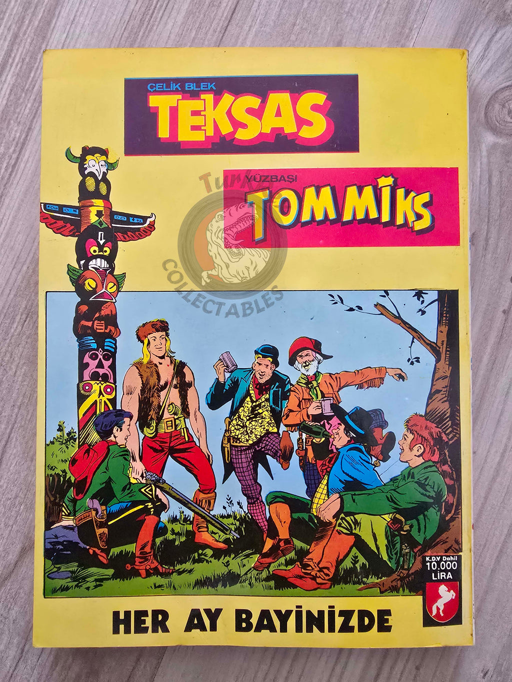 Martin Mystère #20 Il Tesoro delle Sette Città 80s Turkish Comic Turkey #55 #57