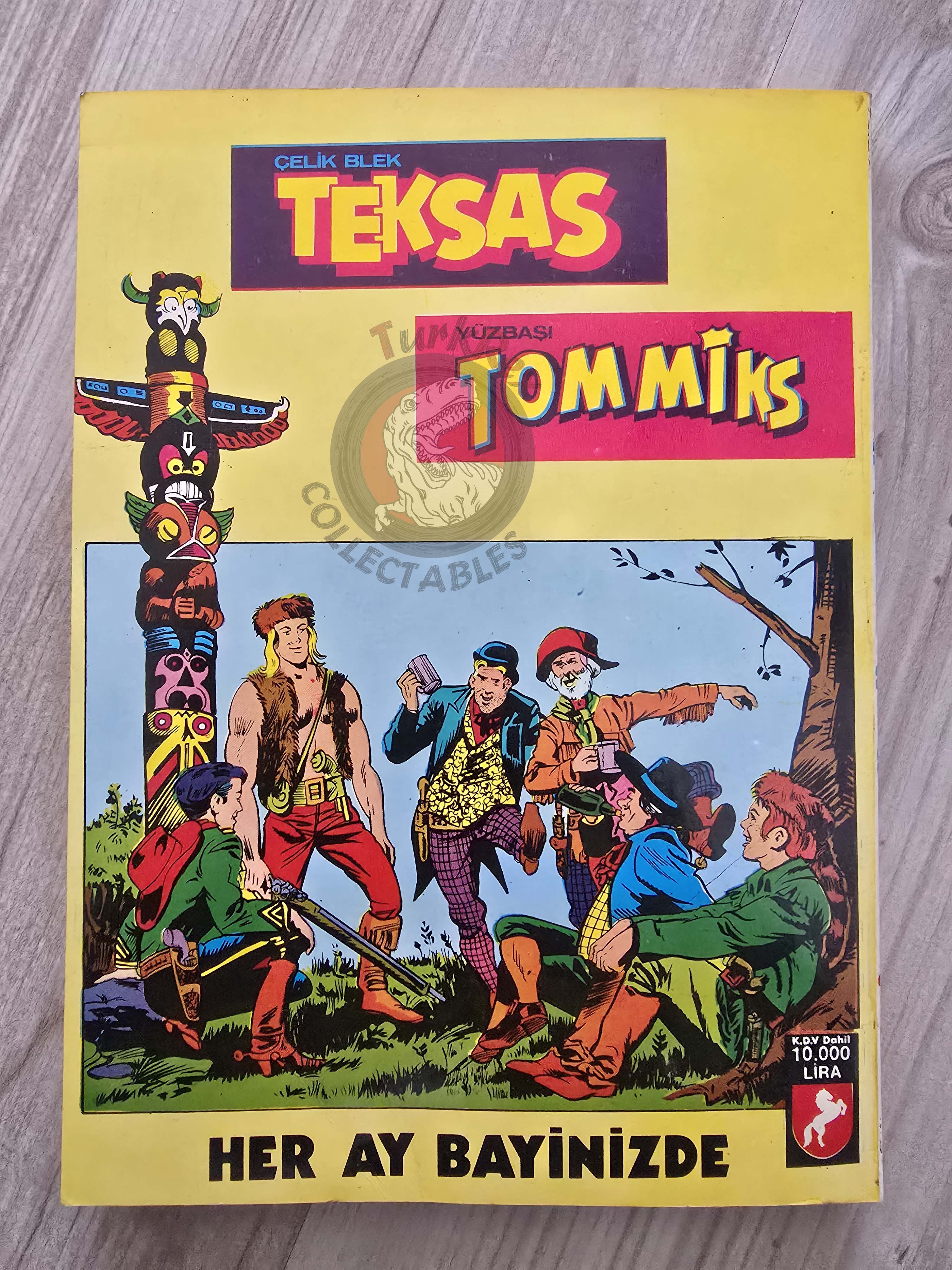 Martin Mystère #20 Il Tesoro delle Sette Città 80s Turkish Comic Turkey #55 #57