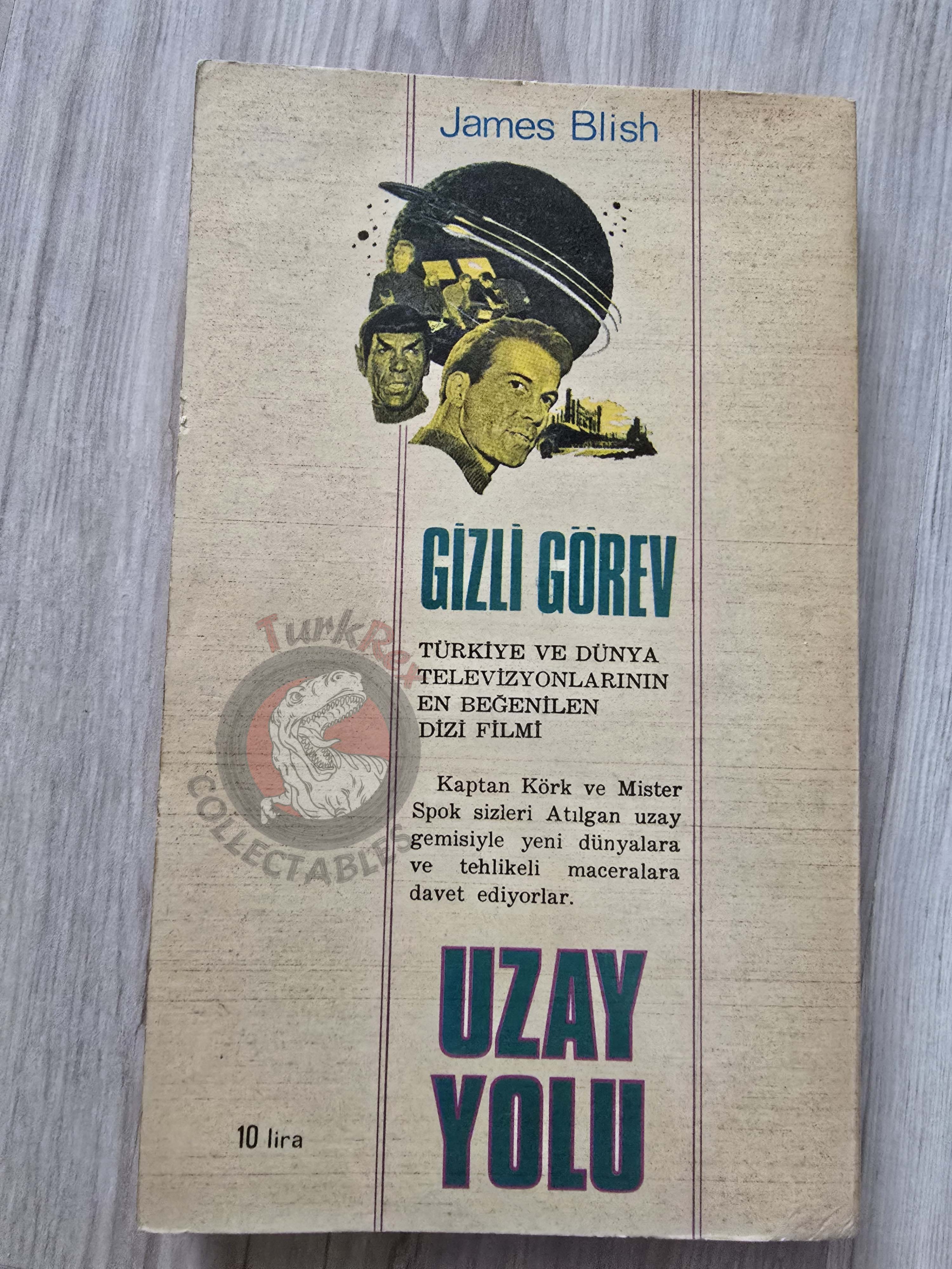 Star Trek 1 – James Blish 1973 1st Turkish Book Turkey