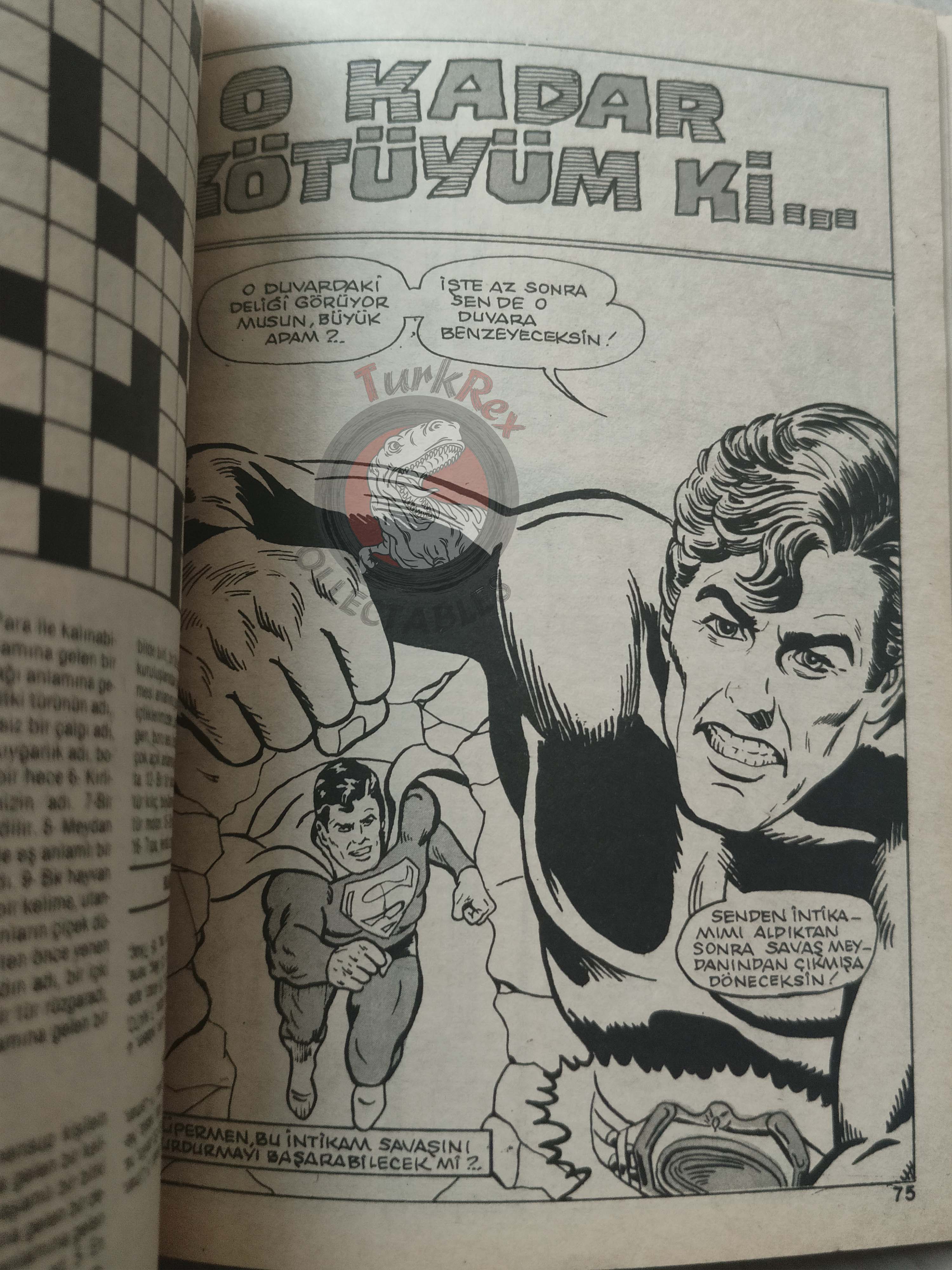 Superman Vol #43 1992 Turkish Comic Turkey #72  Action Comics #547 #650 Superdog