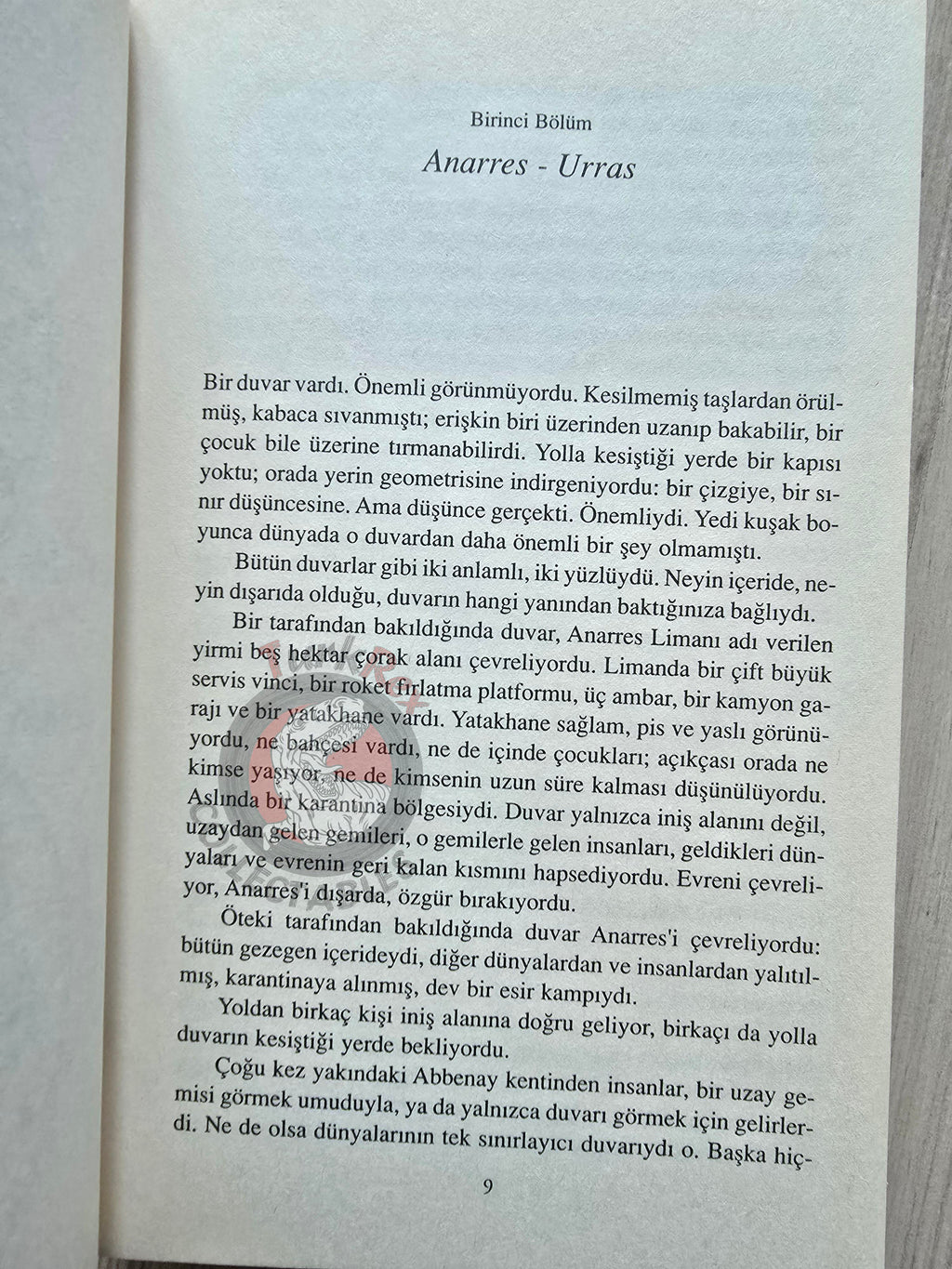 Ursula K. Le Guin – The Dispossessed 2014 Turkish Book Turkey