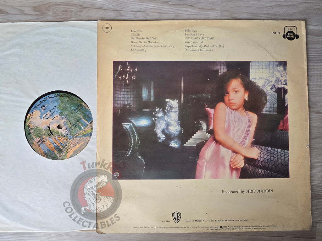 Chaka Khan – Naughty Turkish Club Pressing Vinyl Turkey Edition