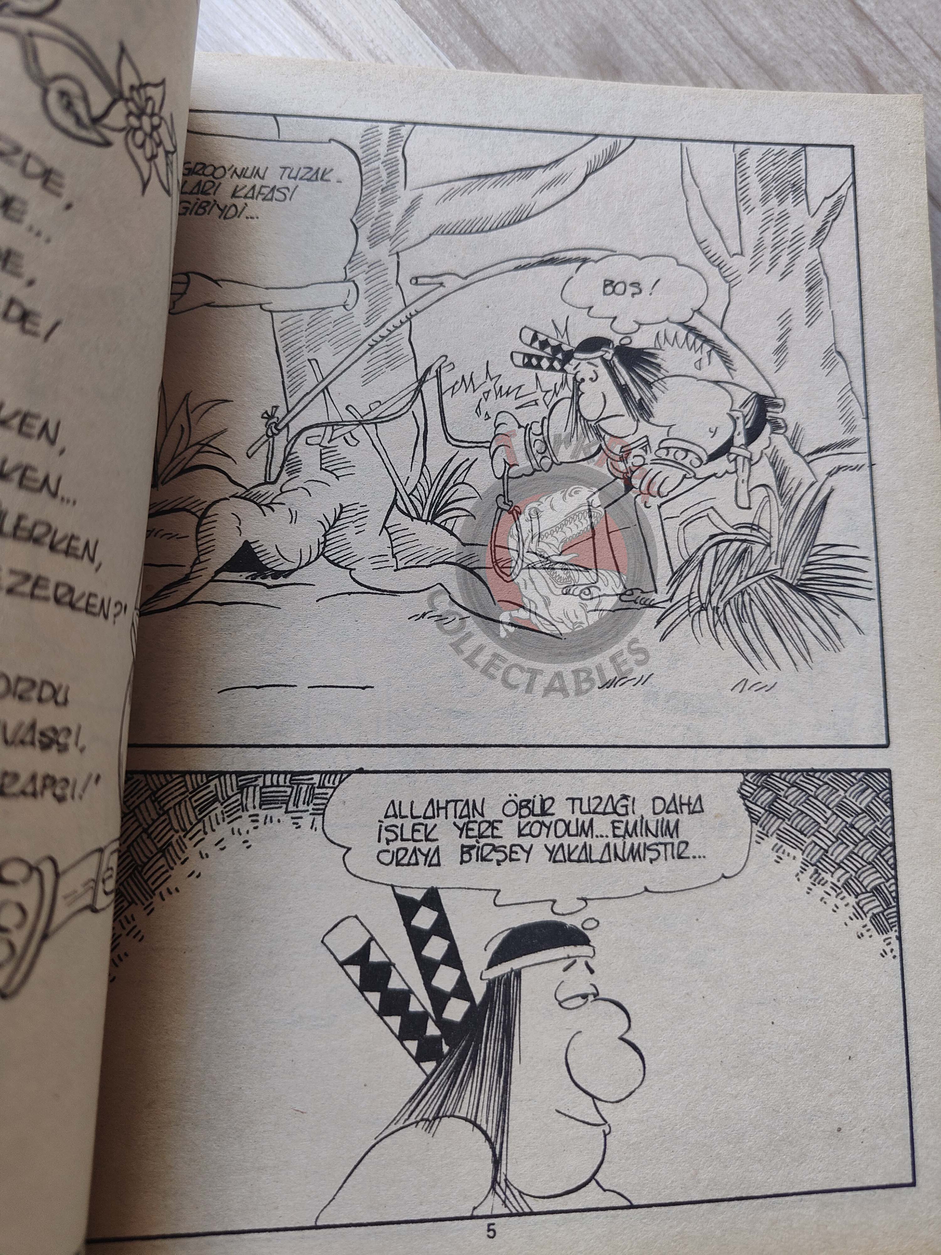 Groo the Wanderer #7 1989 Turkish Comic Turkey cover #13