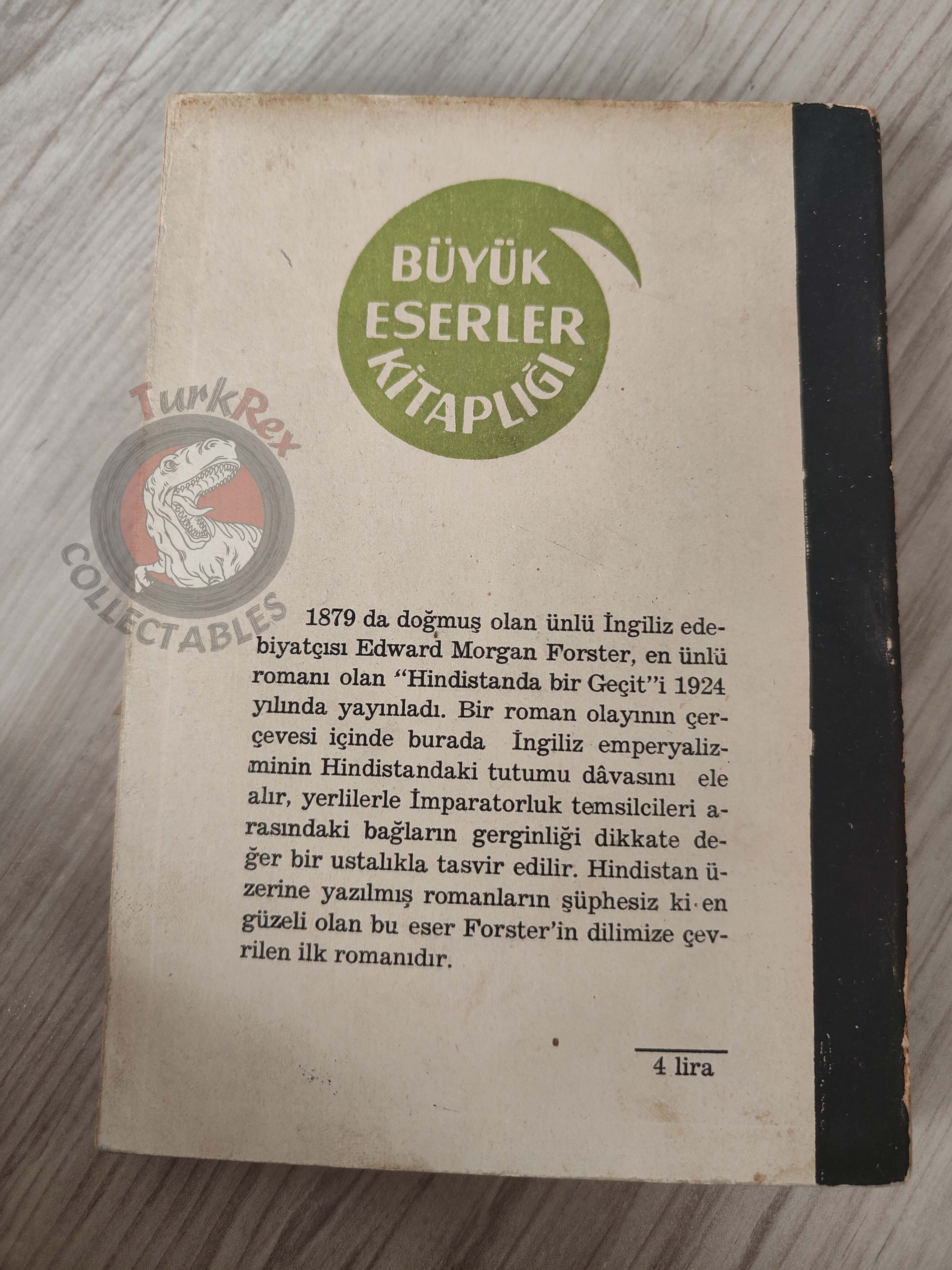 E. M. Forster – A Passage to India 1961 1st  Turkish Book Turkey