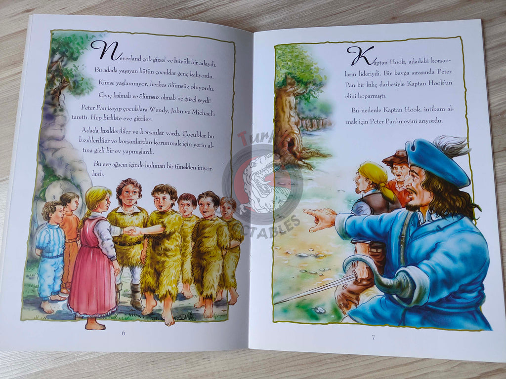 J. M. Barrie – Peter Pan 2007 Turkish Book Turkey Illustrated