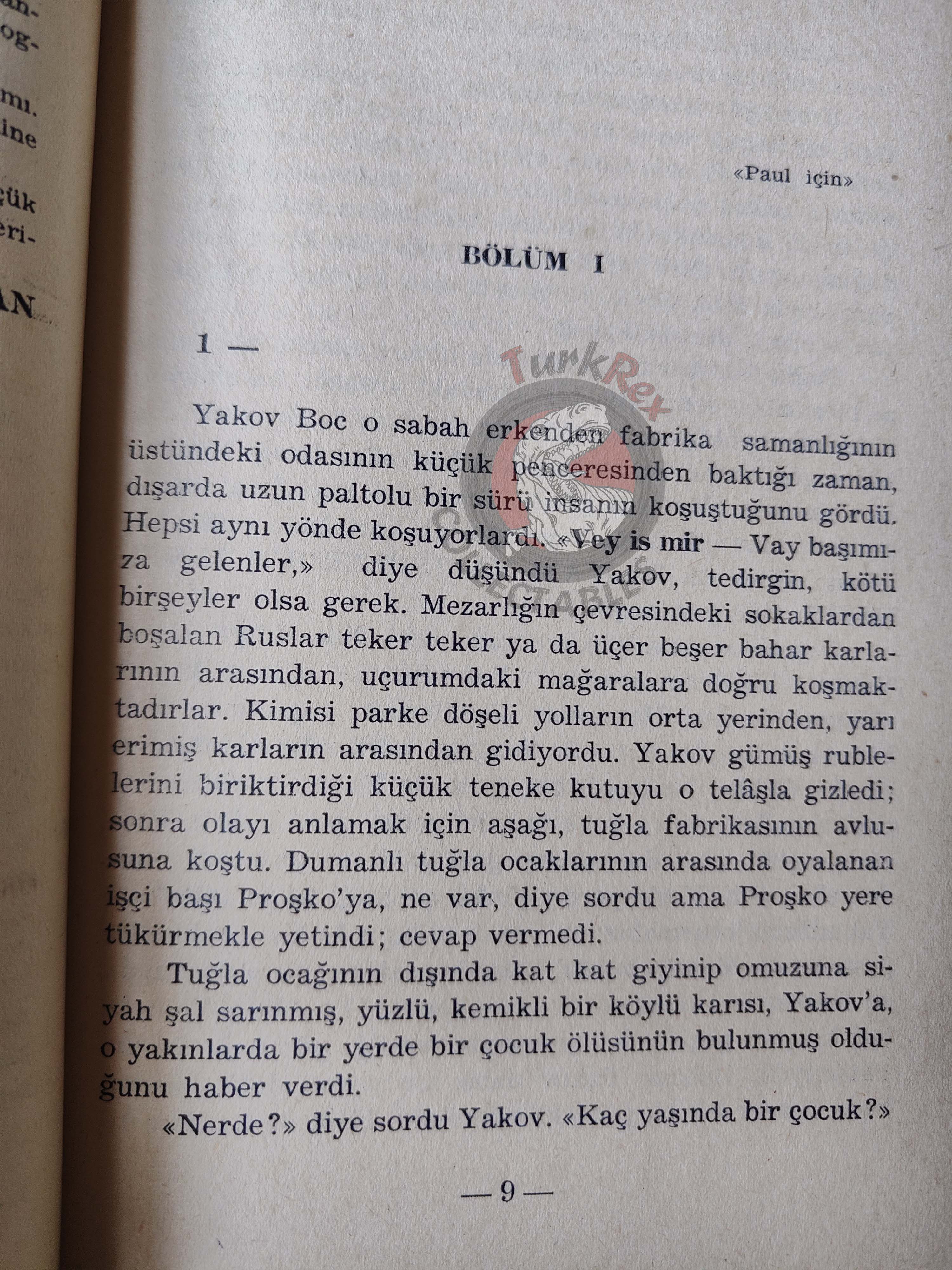 Bernard Malamud – The Fixer 1971 1st Turkish Book Turkey