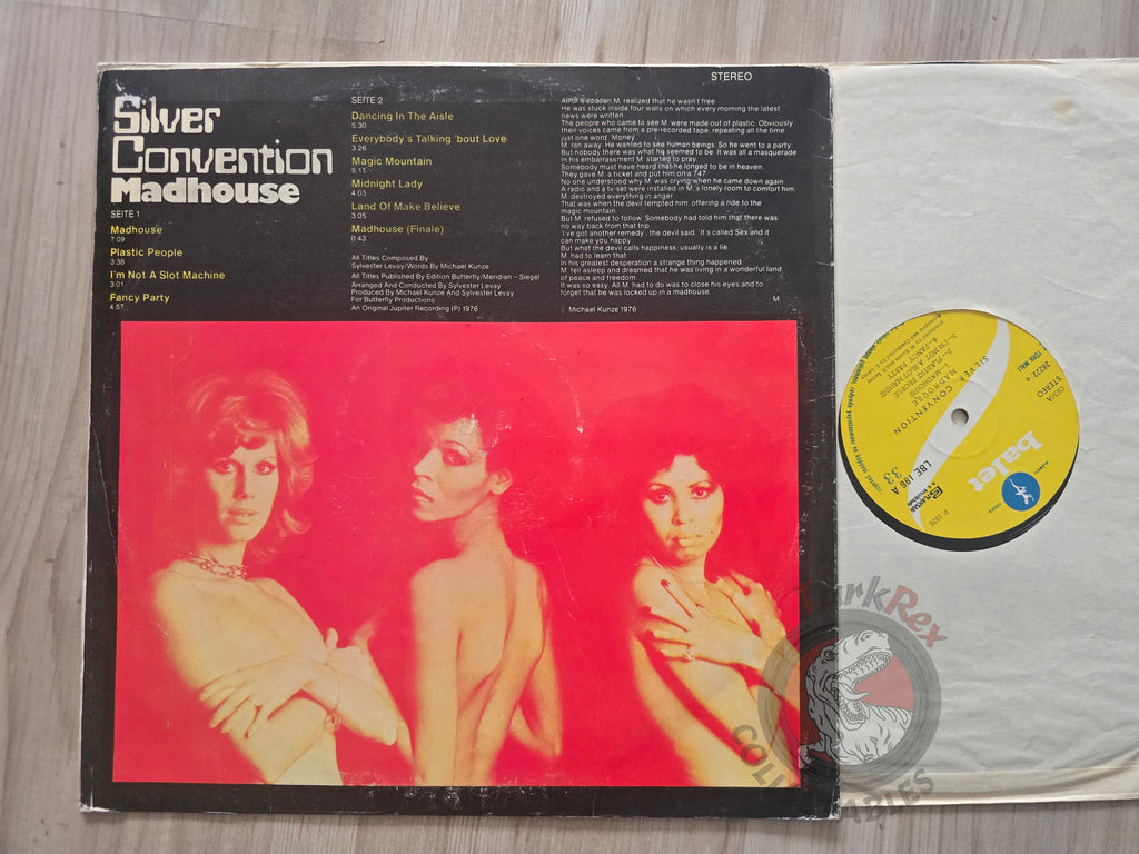 Silver Convention – Madhouse Turkish Pressing Vinyl Turkey Edition