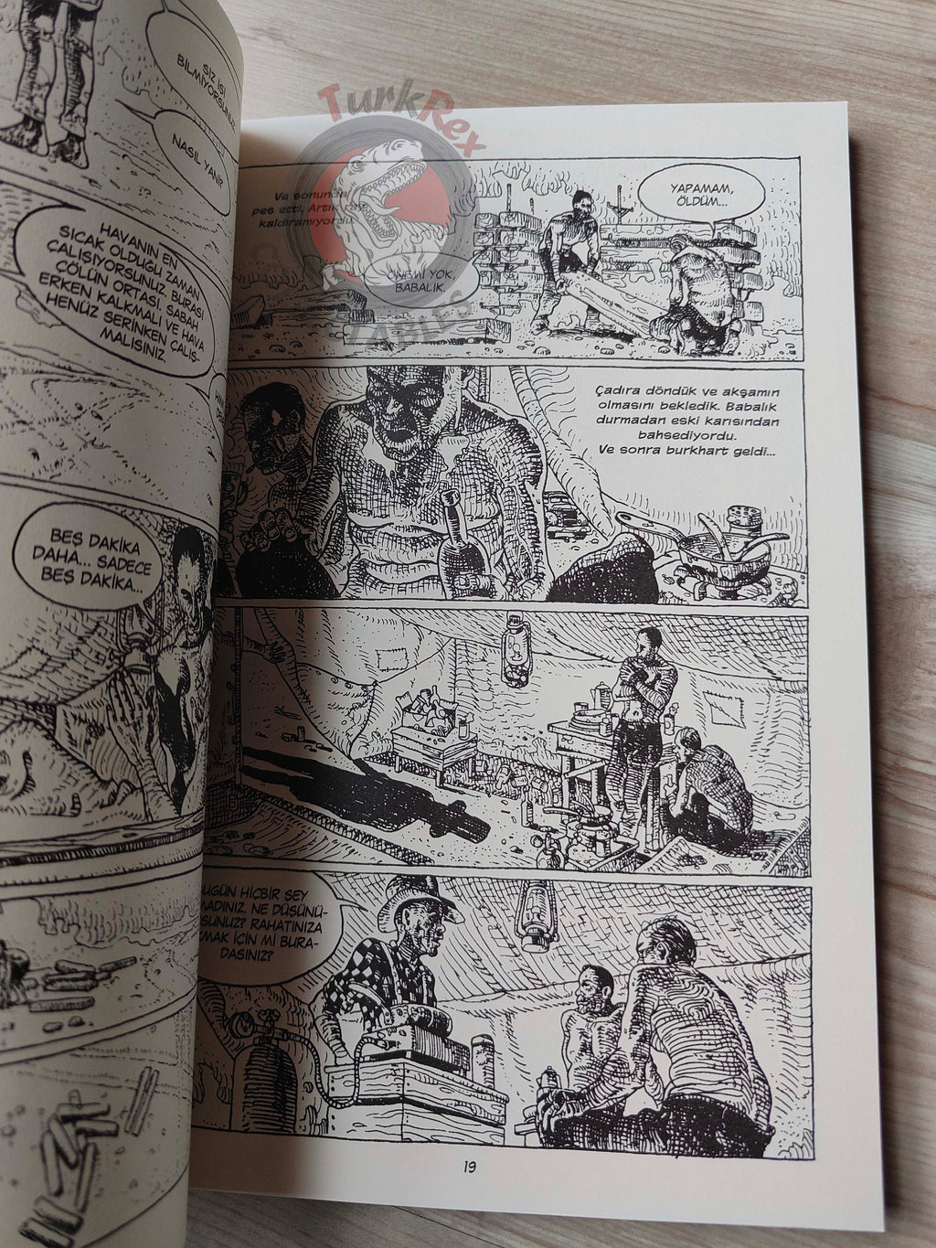 Charles Bukowski - Folies Ordinaire Turkish Comic Turkey Matthias Schultheiss