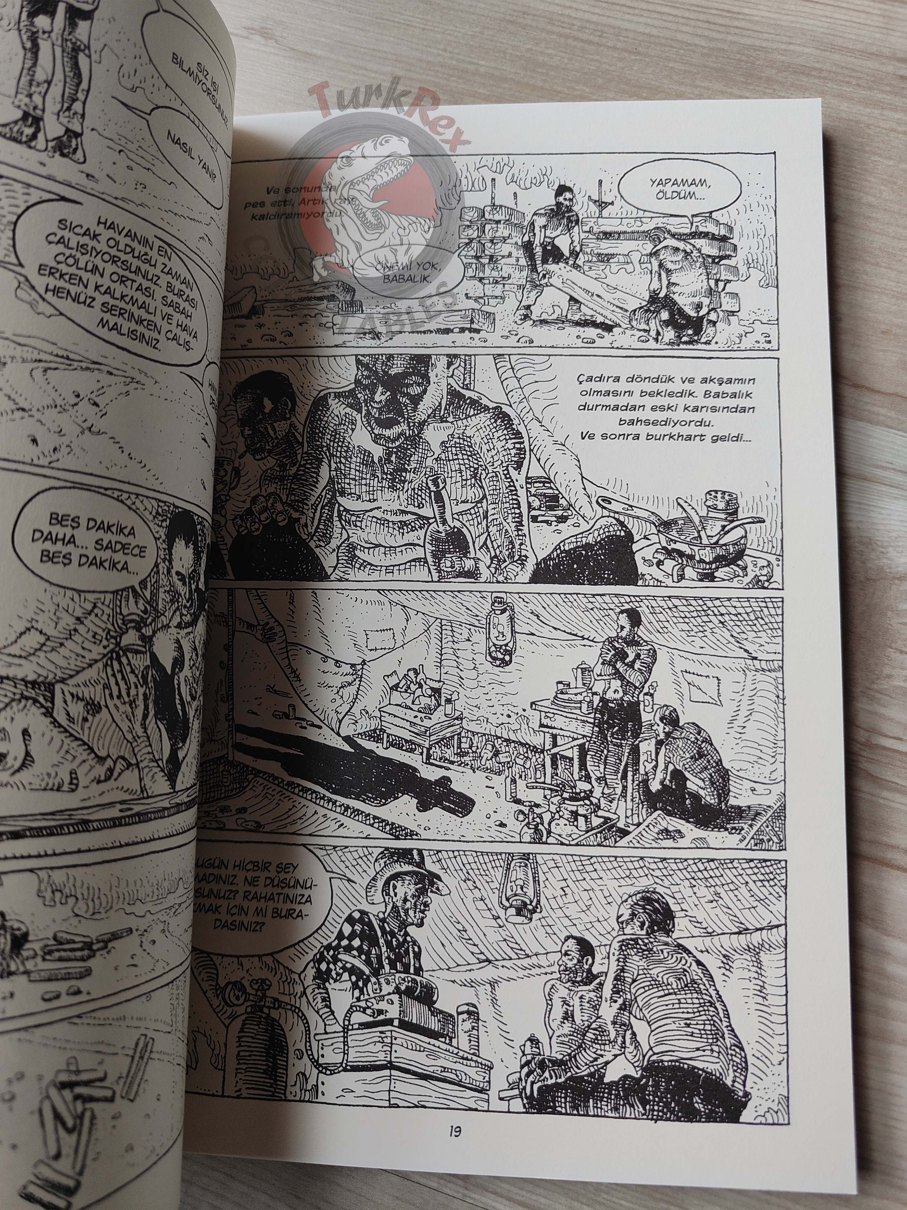 Charles Bukowski - Folies Ordinaire Turkish Comic Turkey Matthias Schultheiss