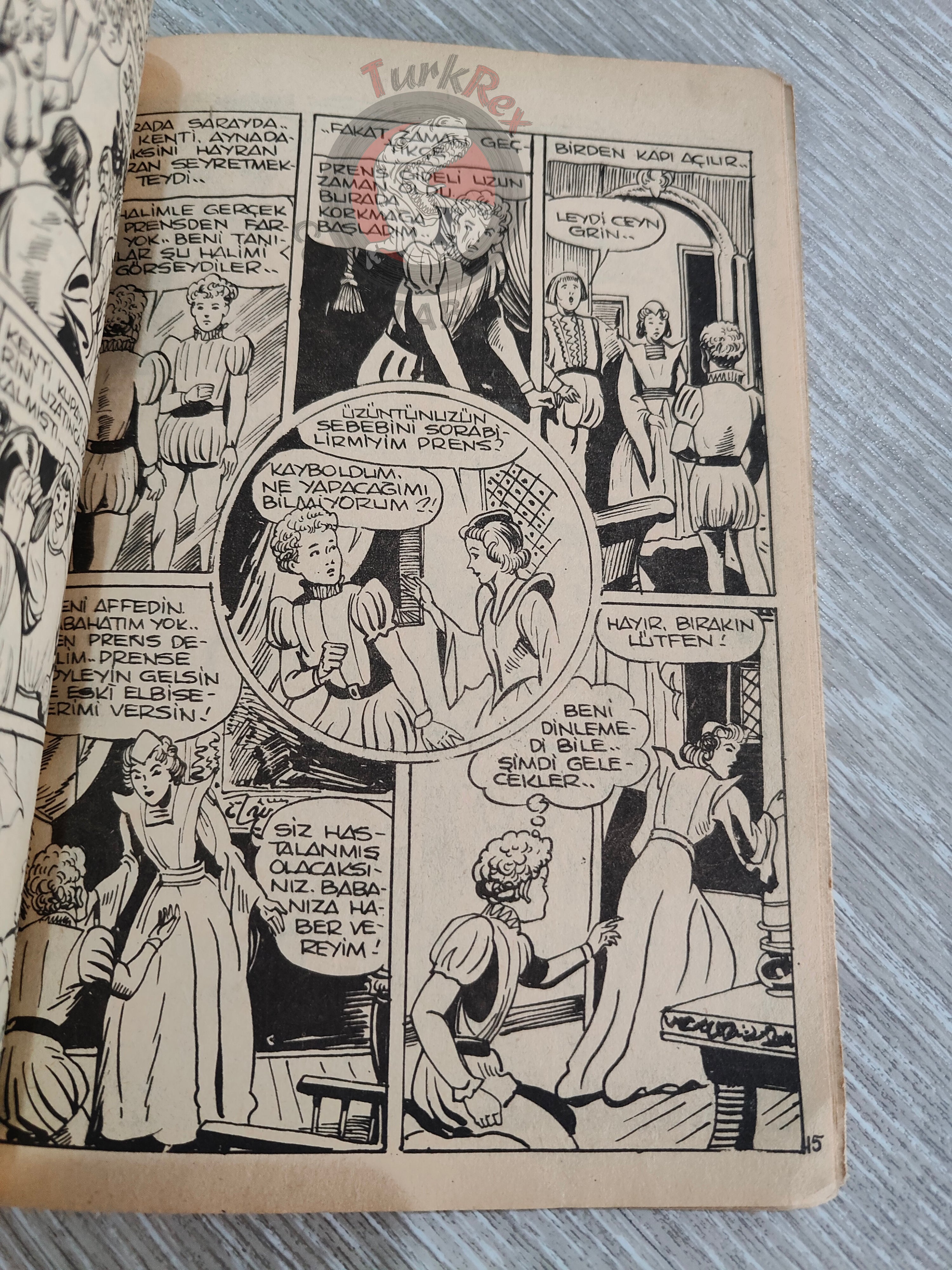 The Prince and the Pauper – Mark Twain 1962 Turkish Comic Turkey Classics Illustrated