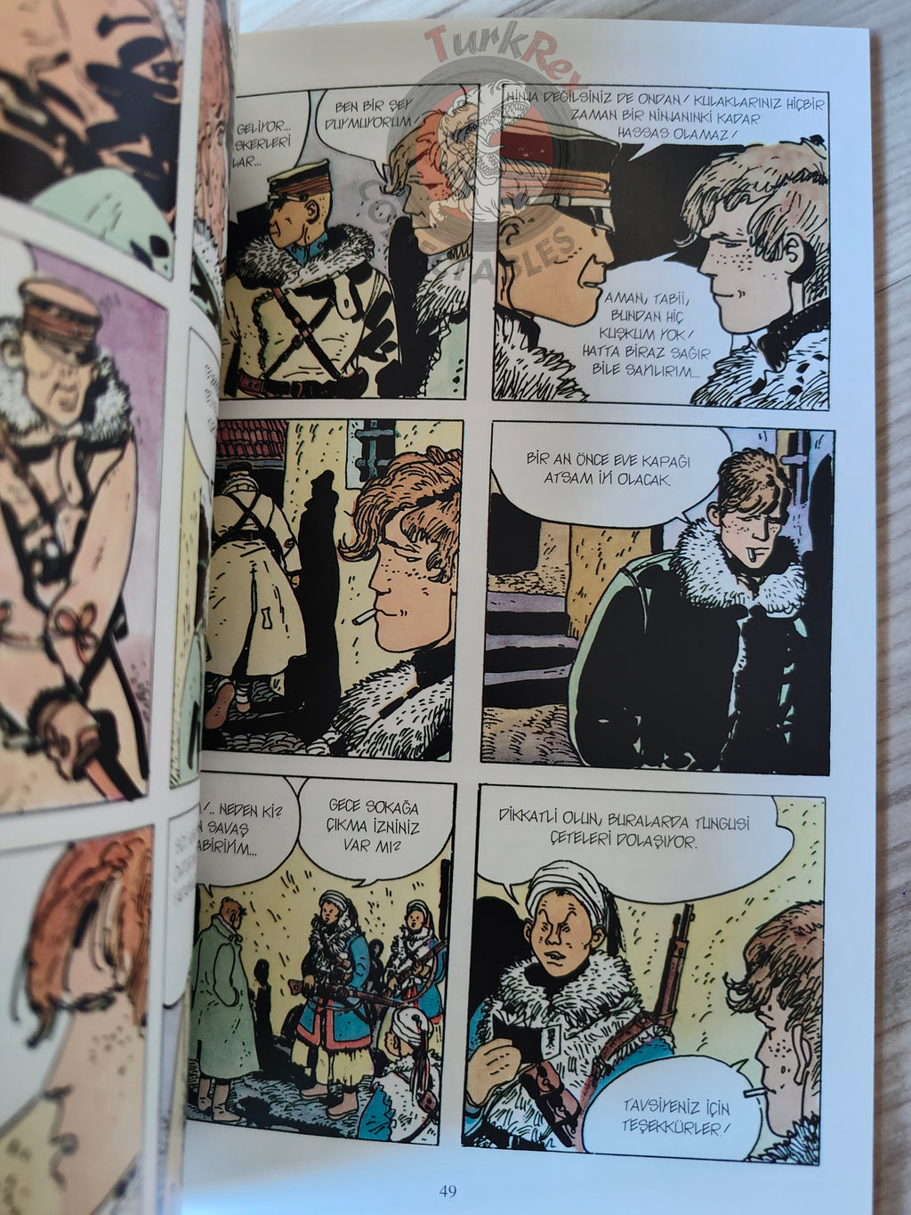 Corto Maltese – La Jeunesse Turkish Comic Turkey