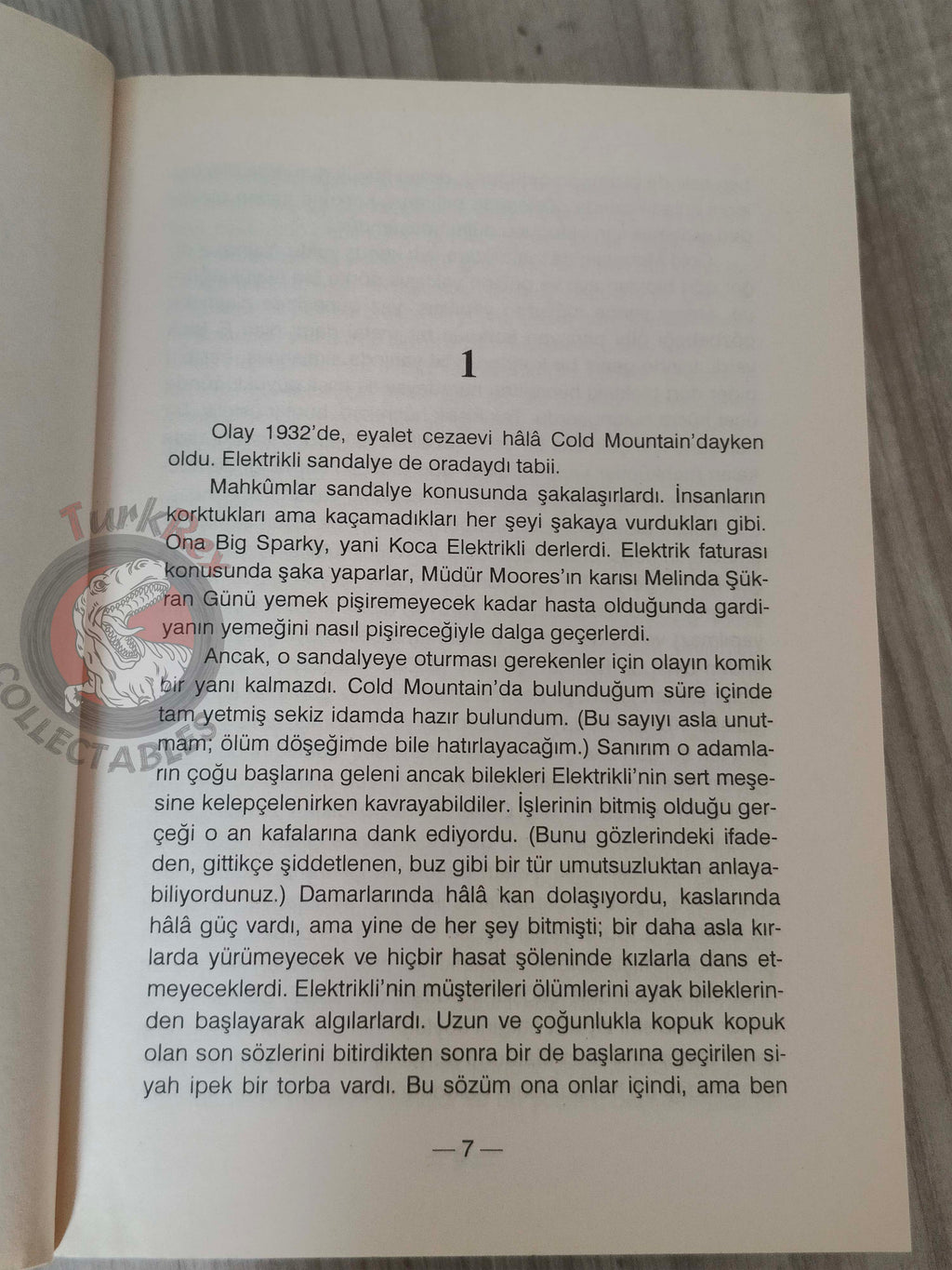Stephen King – The Green Mile 2000 Turkish Book Turkey