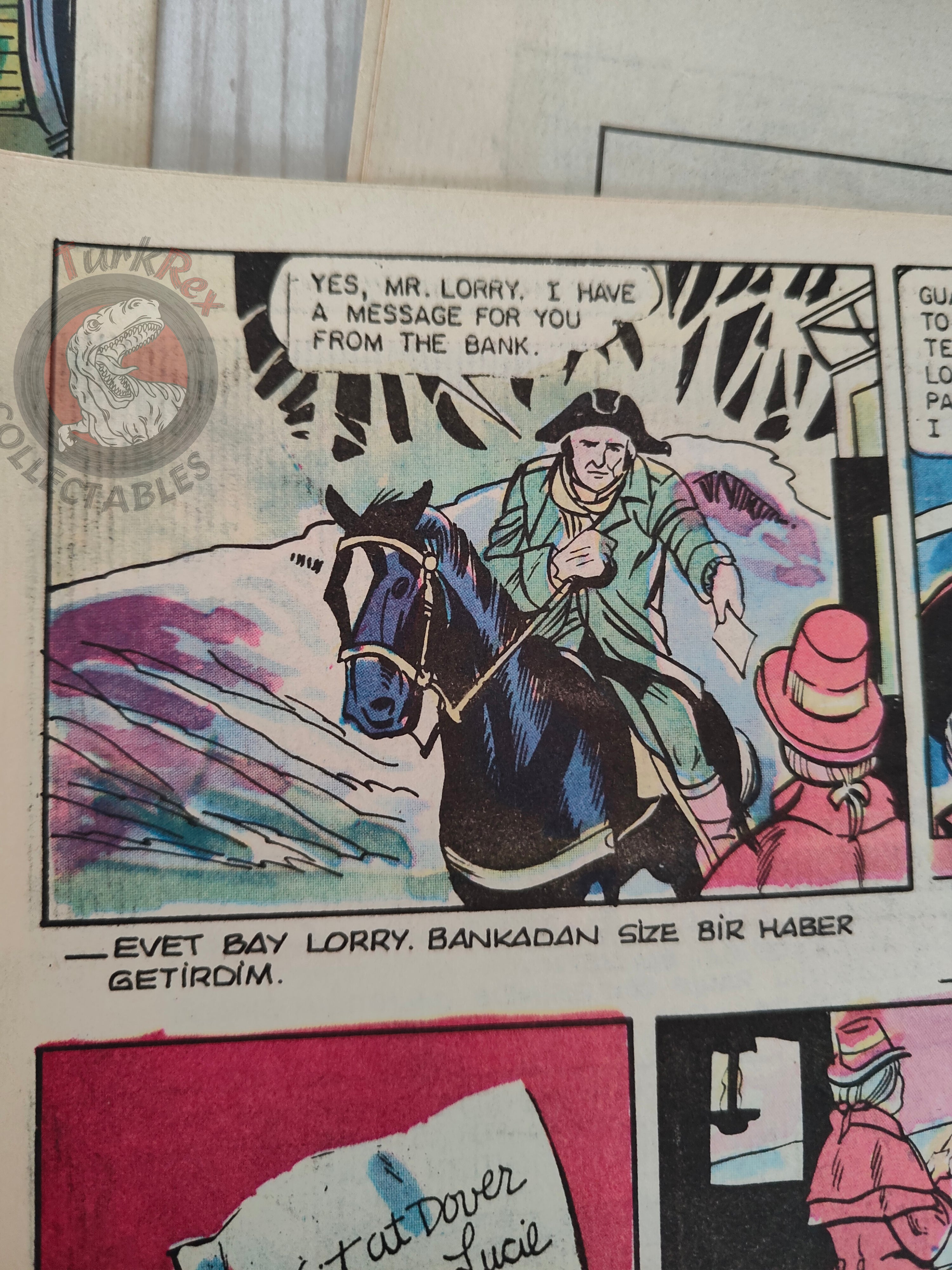 A Tale of Two Cities  – Charles Dickens Turkish Comic Turkey Classics Illustrated