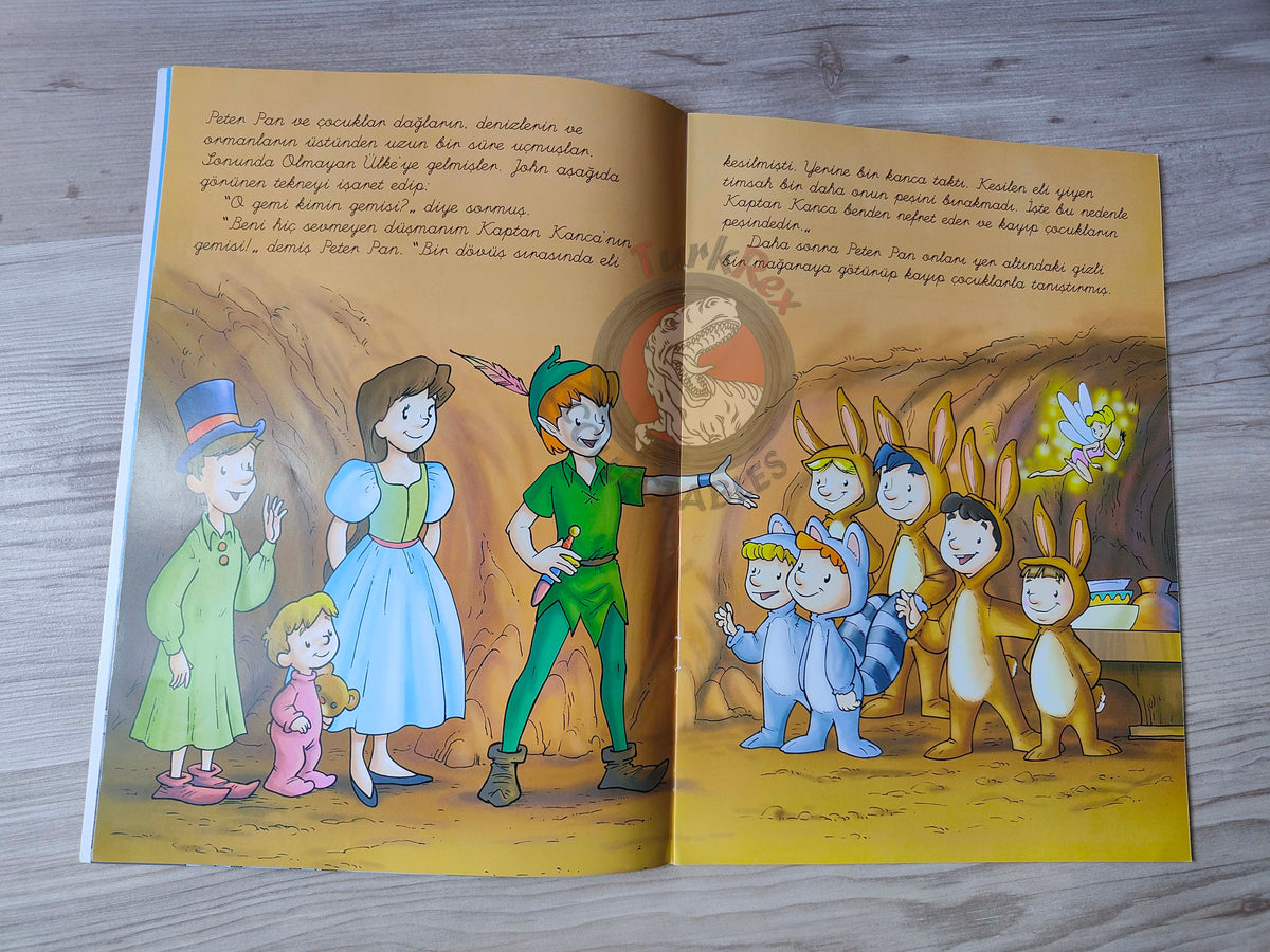 J. M. Barrie – Peter Pan 2009 Turkish Book Turkey Illustrated 2 Jesus Lopez Pastor