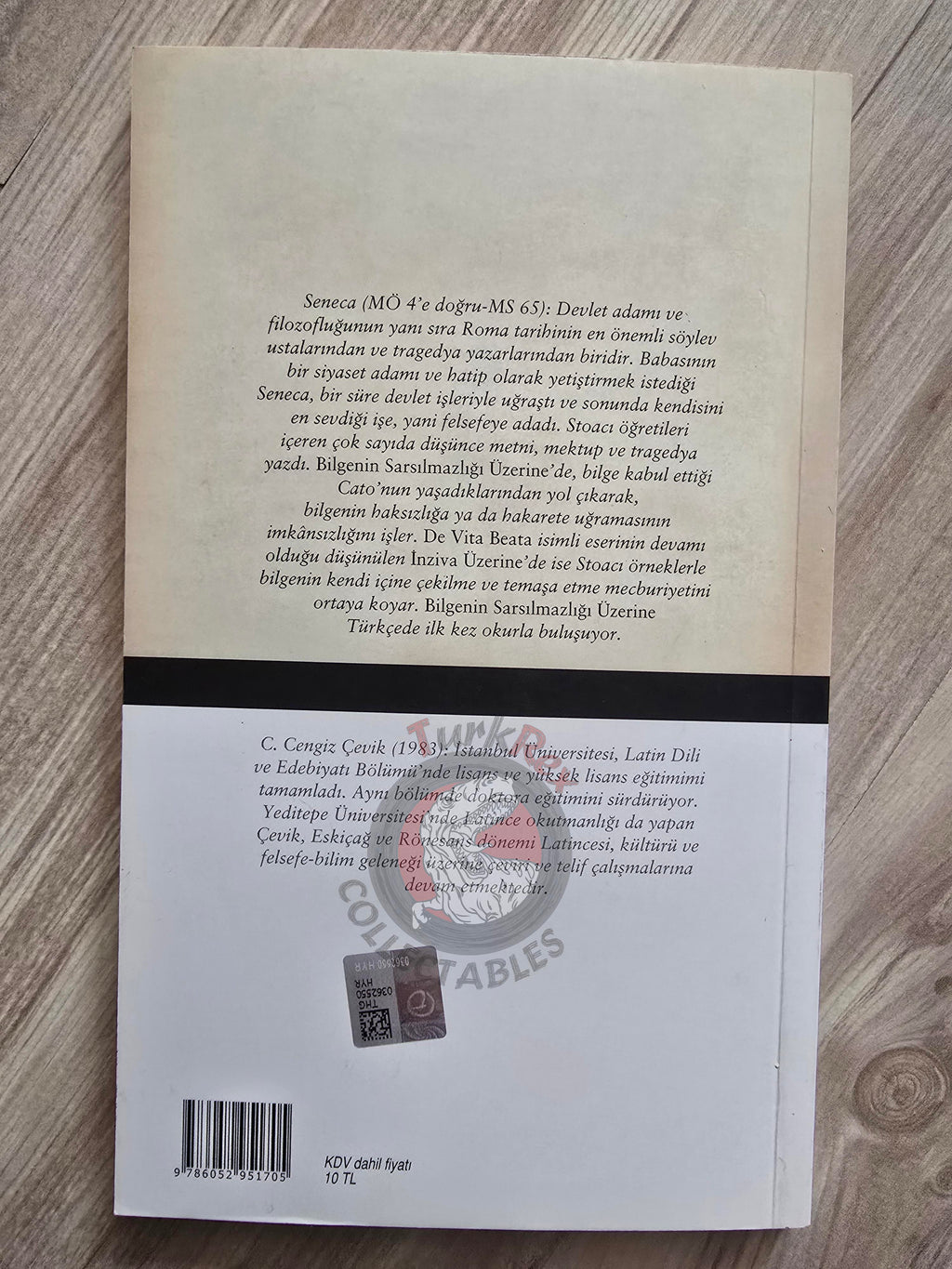 Lucius Annaeus Seneca – On the Firmness of the Wise 2018 Turkish Book Turkey