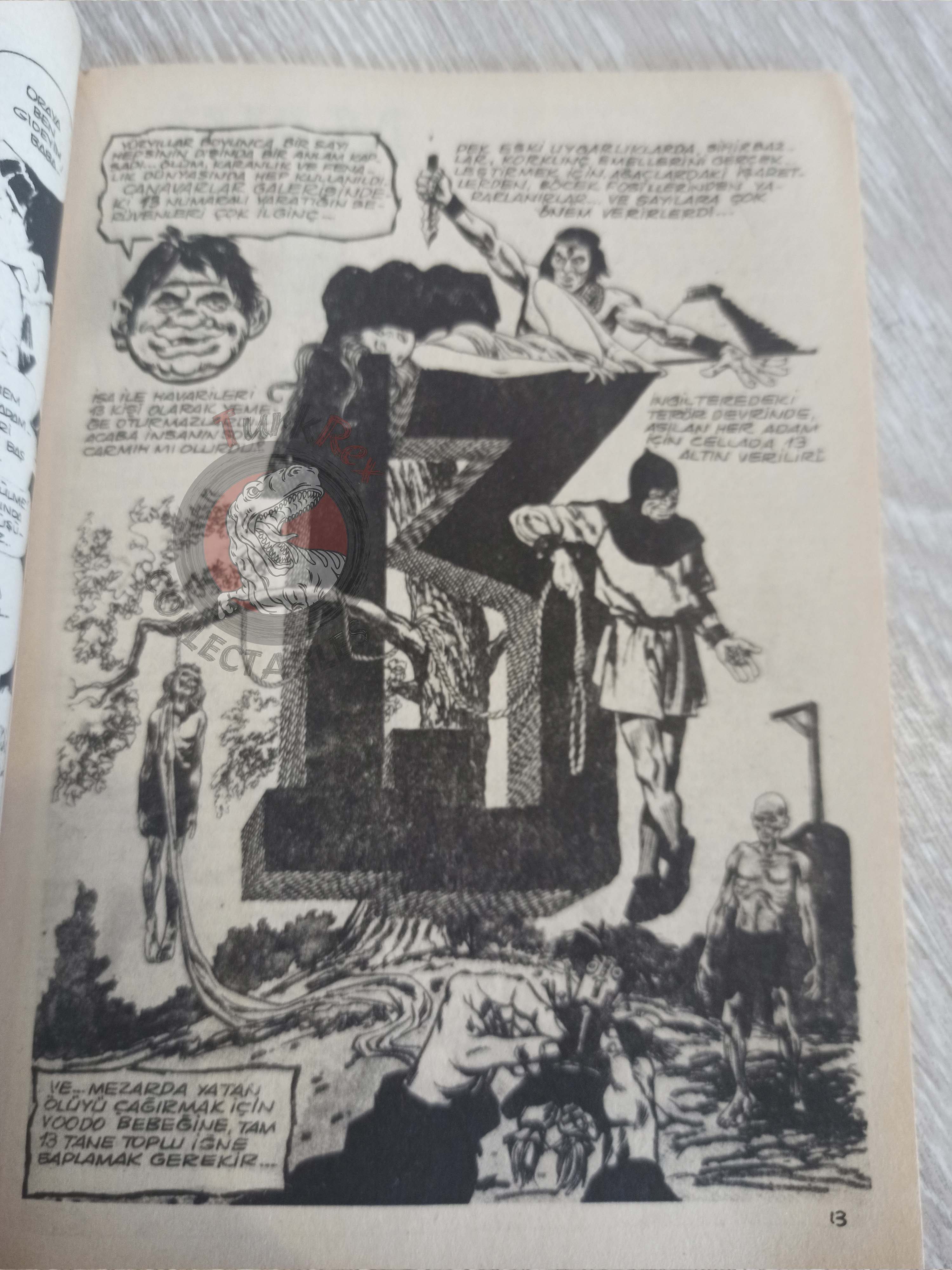 Vampirella #9 1976 Turkish Comic Turkey Warren Publishing cover #27 #18 Morbius