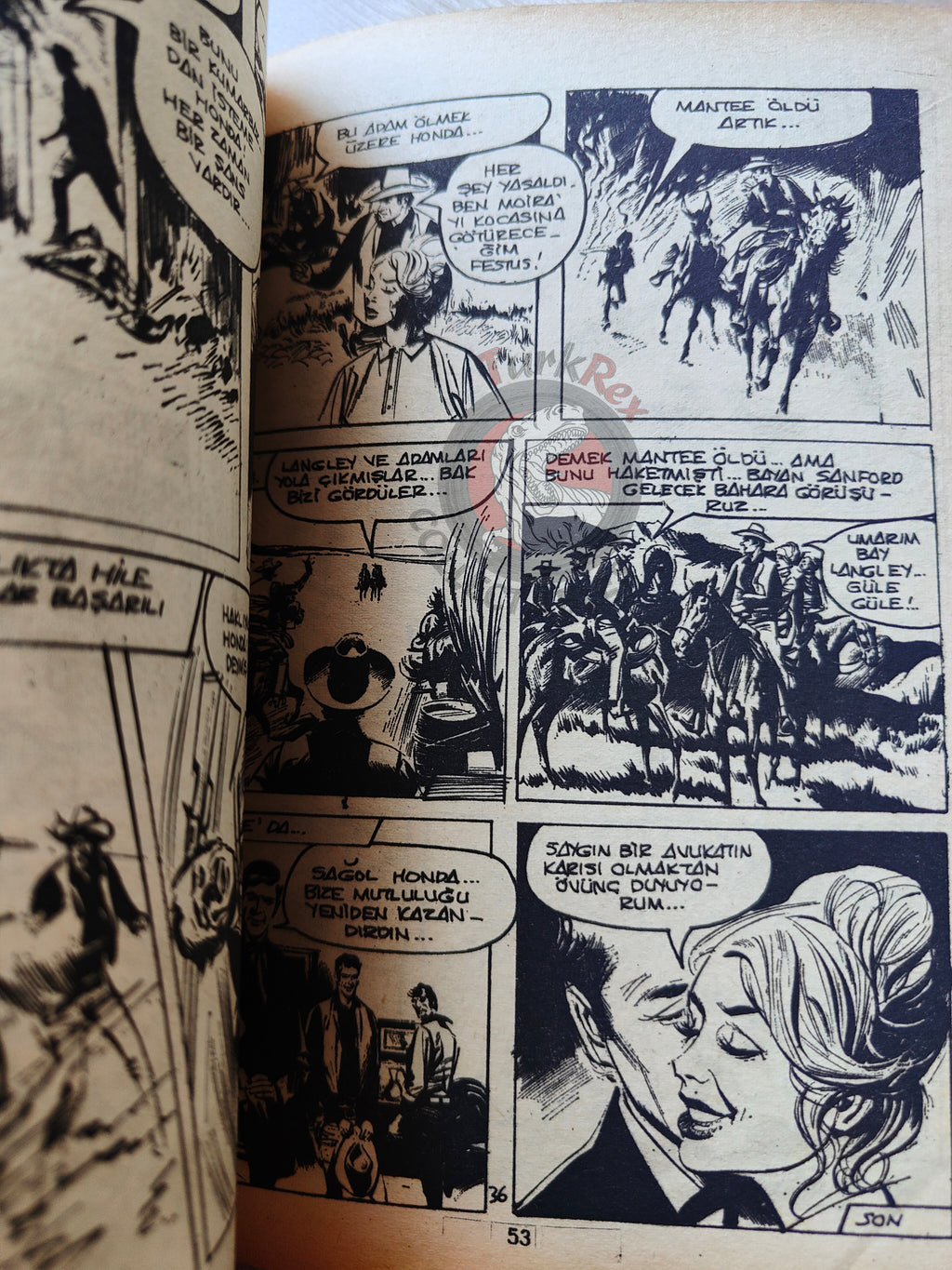 Zorro #8 1980s Turkish Comic Turkey Il Segno di Zorro + Parody